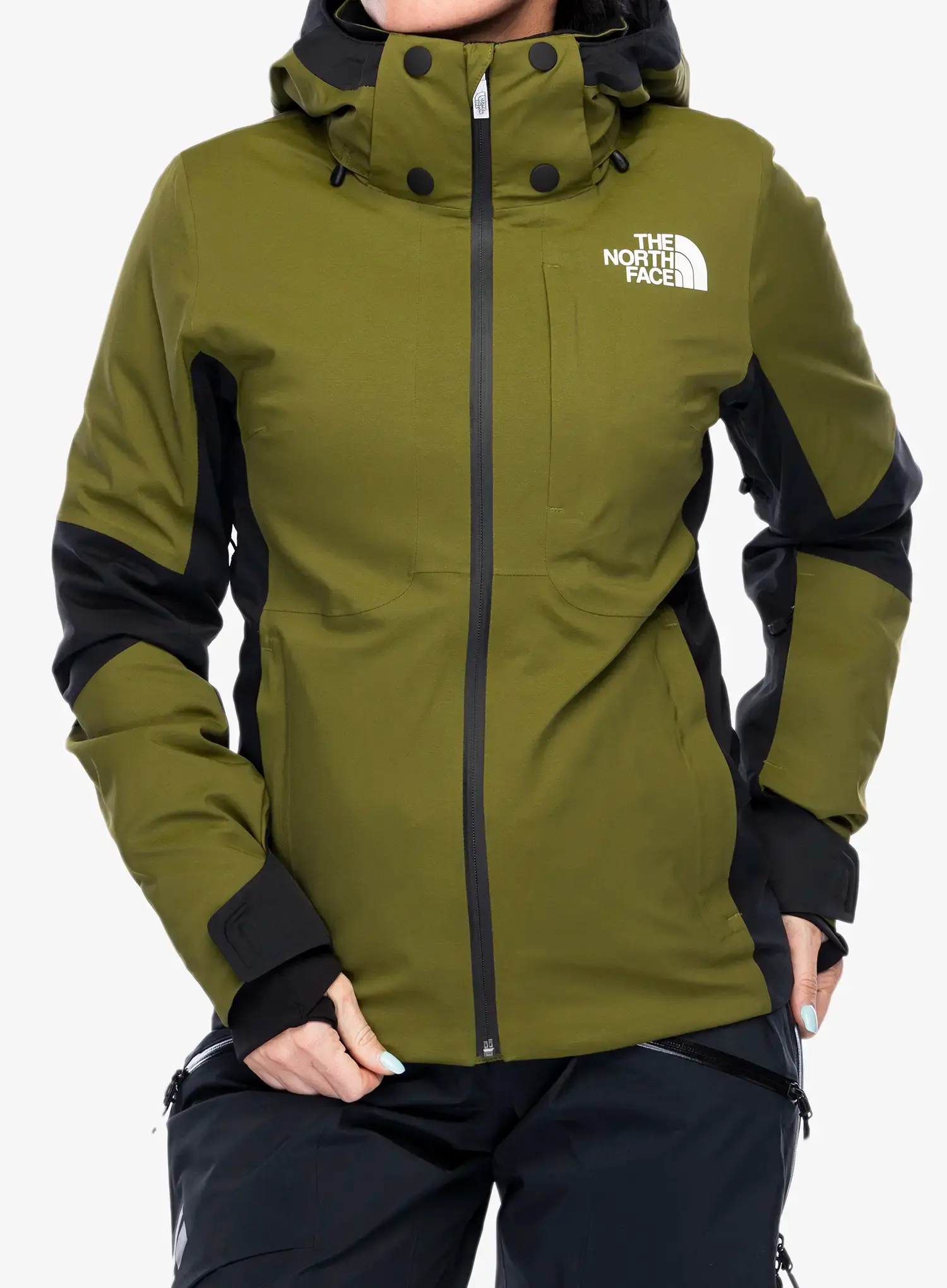 Ženska smučarska jakna The North Face Lenado Jacket - forest olive/tnf black