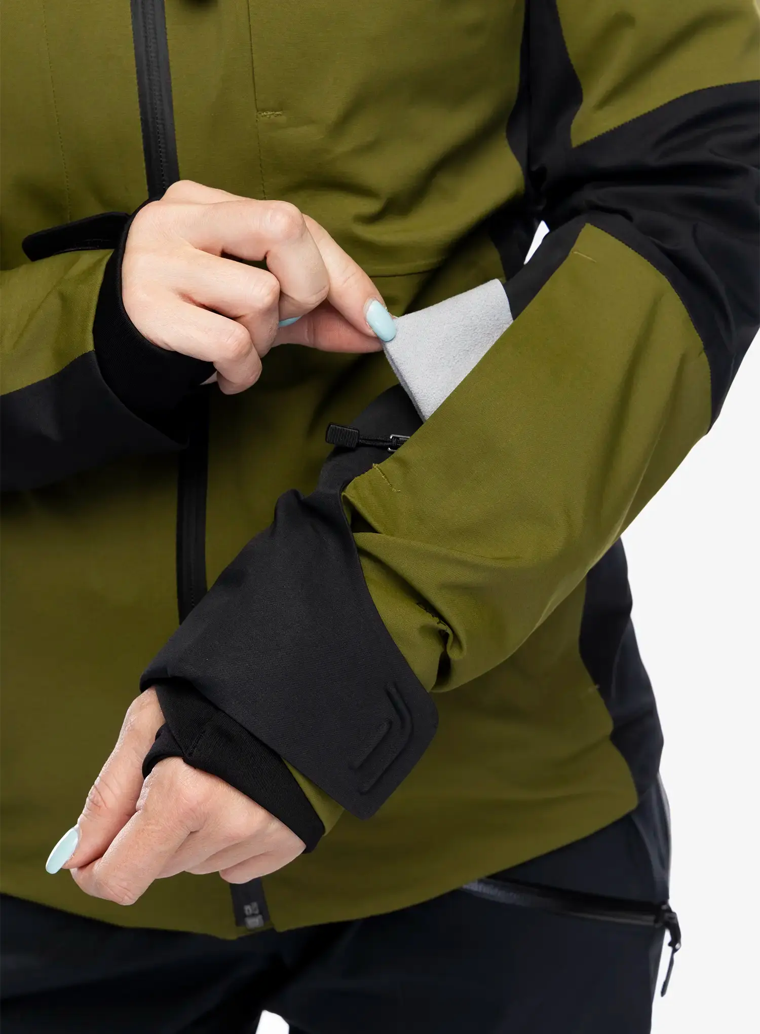 Ženska smučarska jakna The North Face Lenado Jacket - forest olive/tnf black
