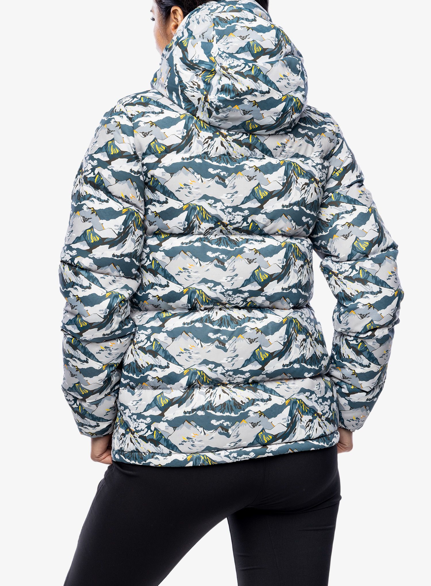 Ženska puhovka The North Face Liberty Sierra Down Jacket - liberty mountain print