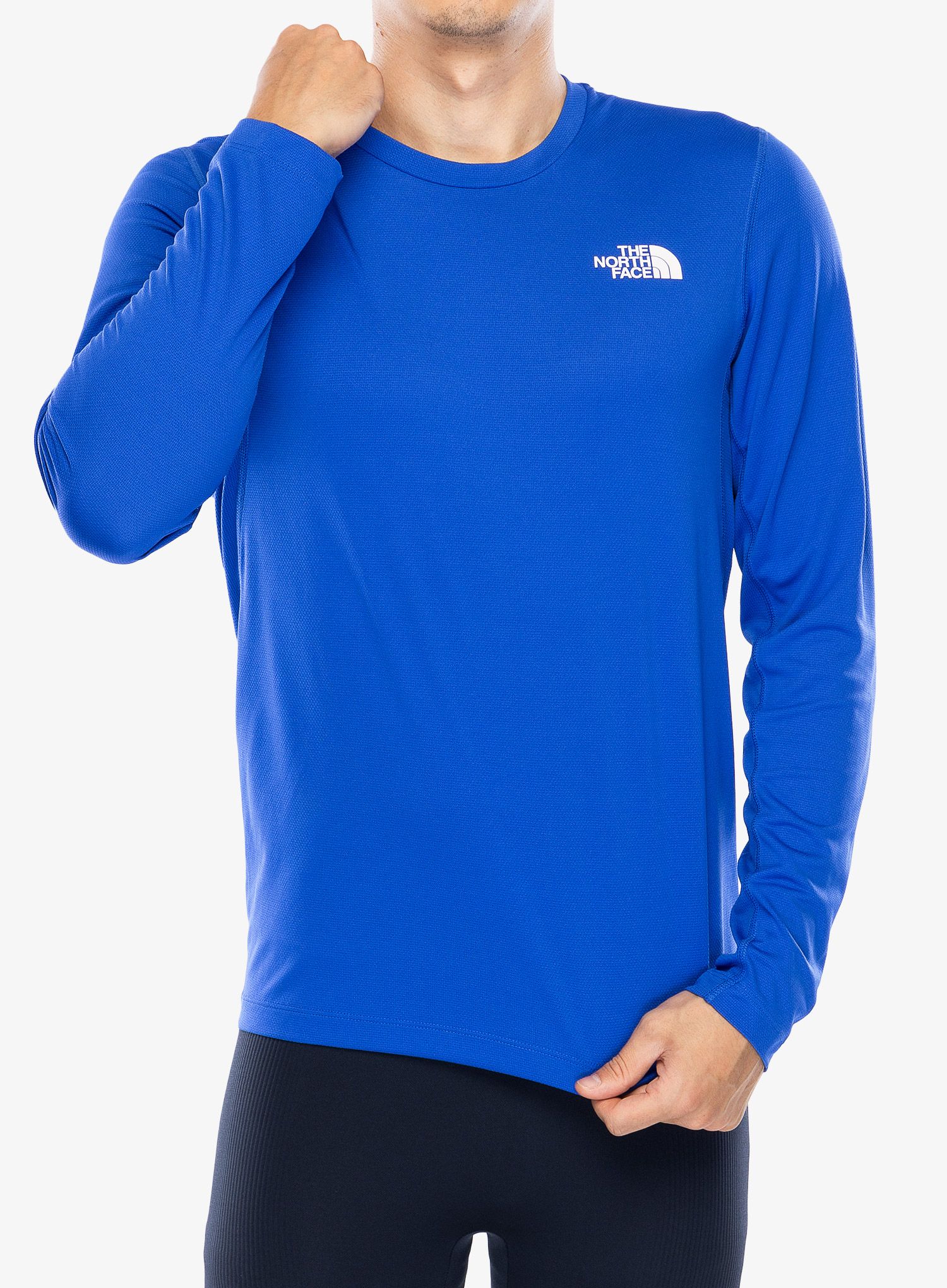 Tekaška jopica The North Face Lightbright L/S Tee - tnf blue