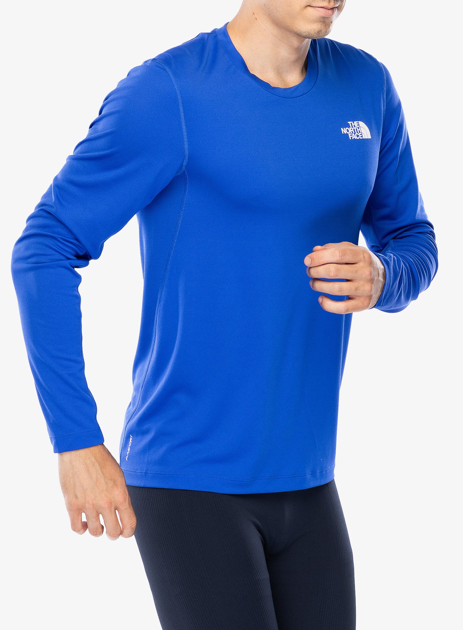 Tekaška jopica The North Face Lightbright L/S Tee - tnf blue