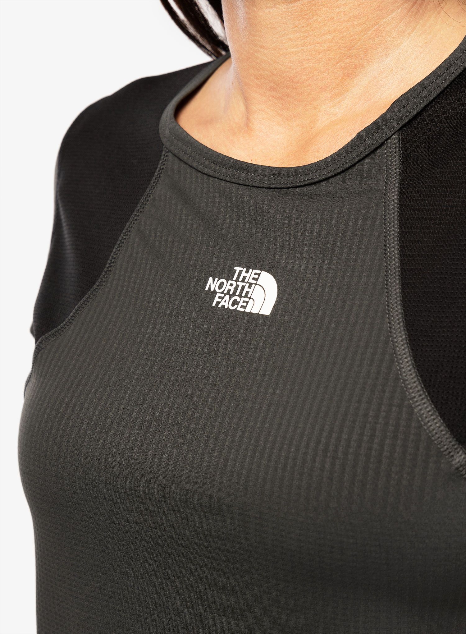 Ženska tekaška majica The North Face Lightbright S/S Tee - grey/black