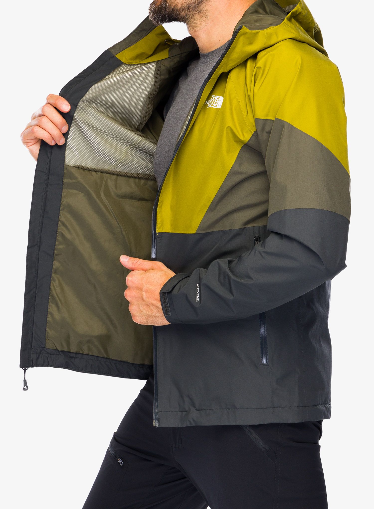 Moška jakna The North Face Lightning Jacket - grey/green