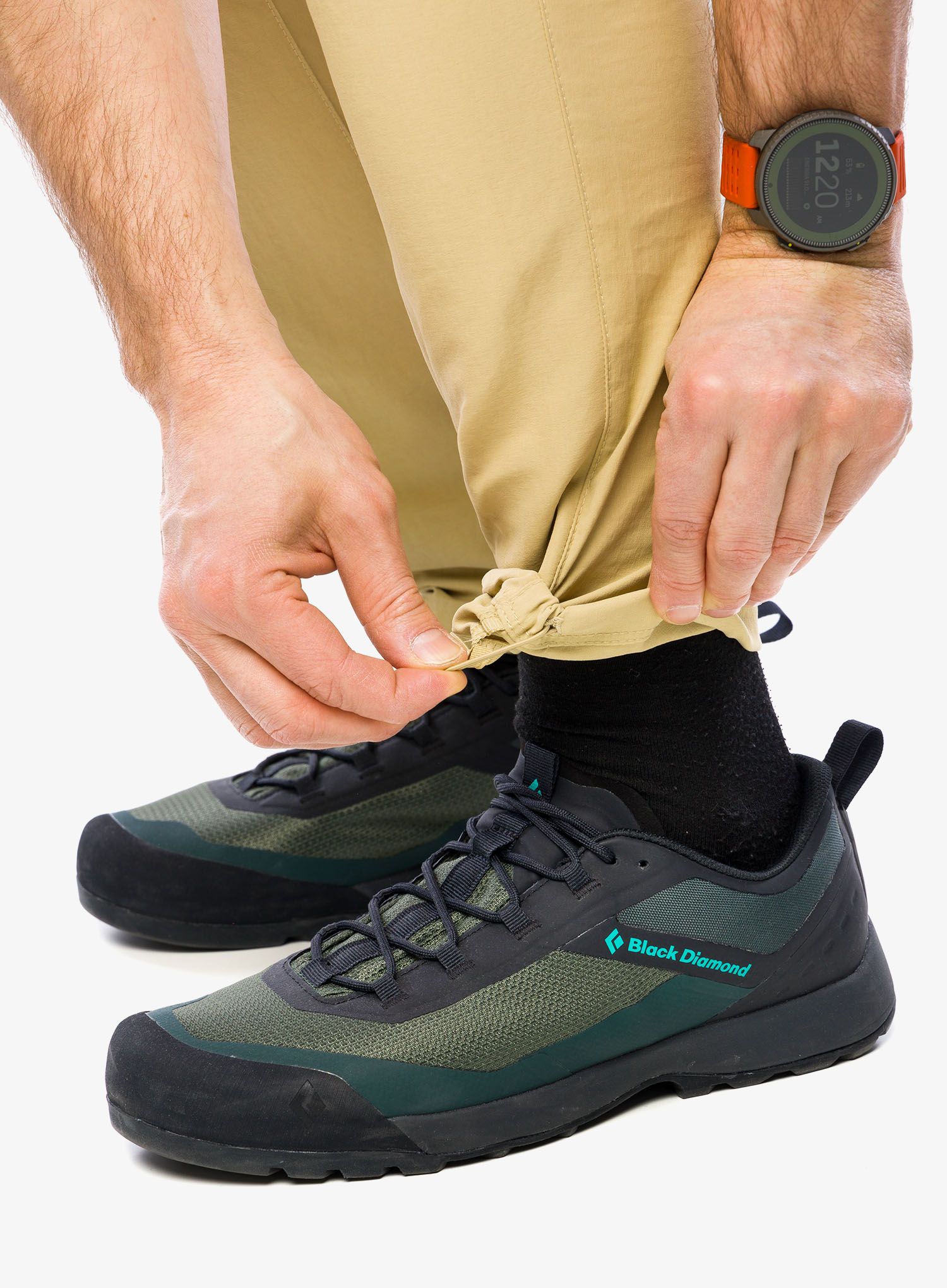 Pohodniške hlače The North Face Lightning Pant - khaki stone
