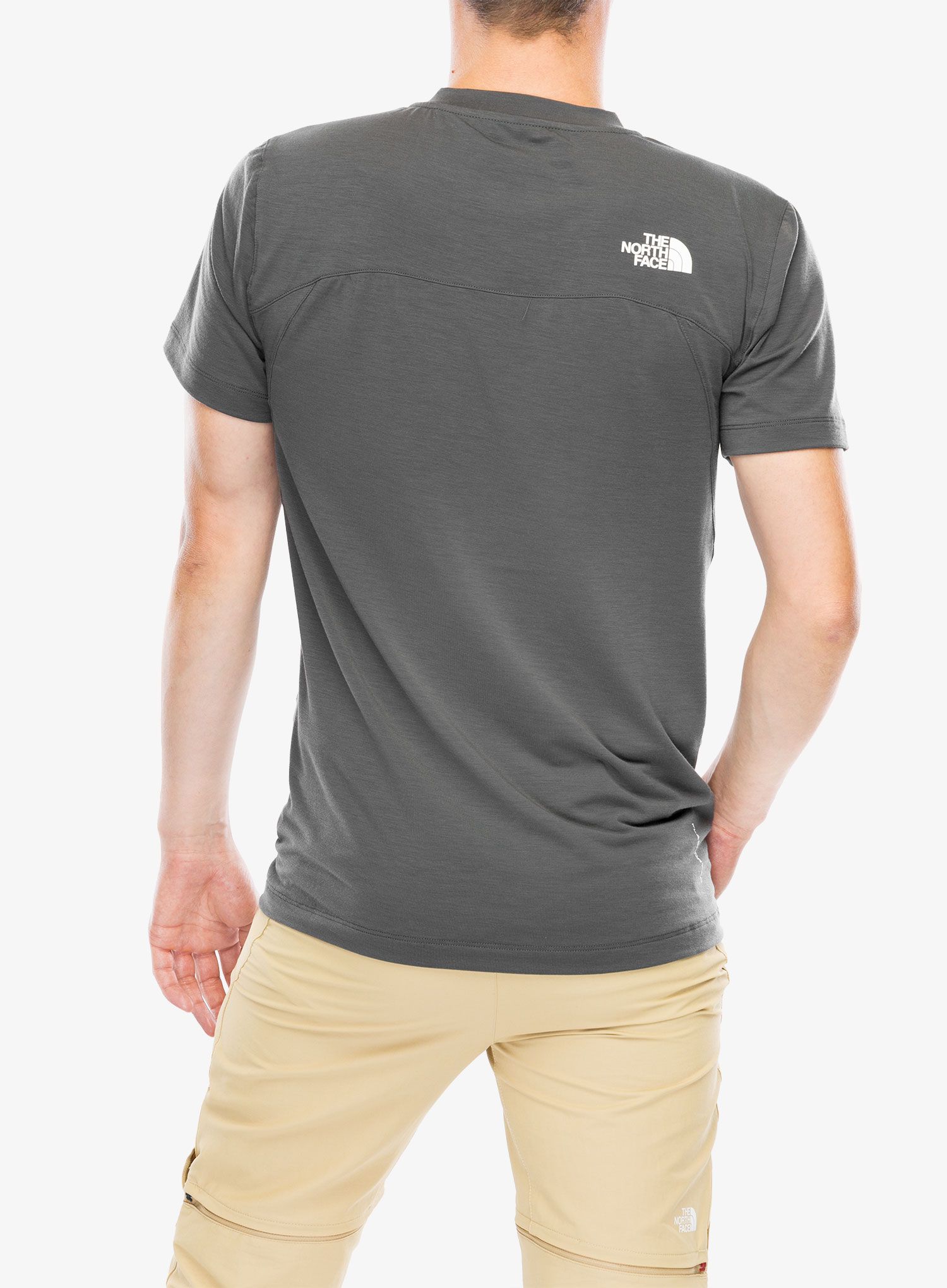 Majica The North Face Lightning S/S Tee Graphic - anthracite grey