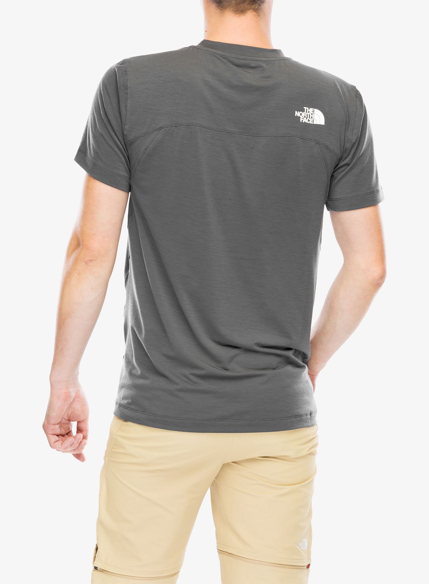 Majica The North Face Lightning S/S Tee Graphic - anthracite grey
