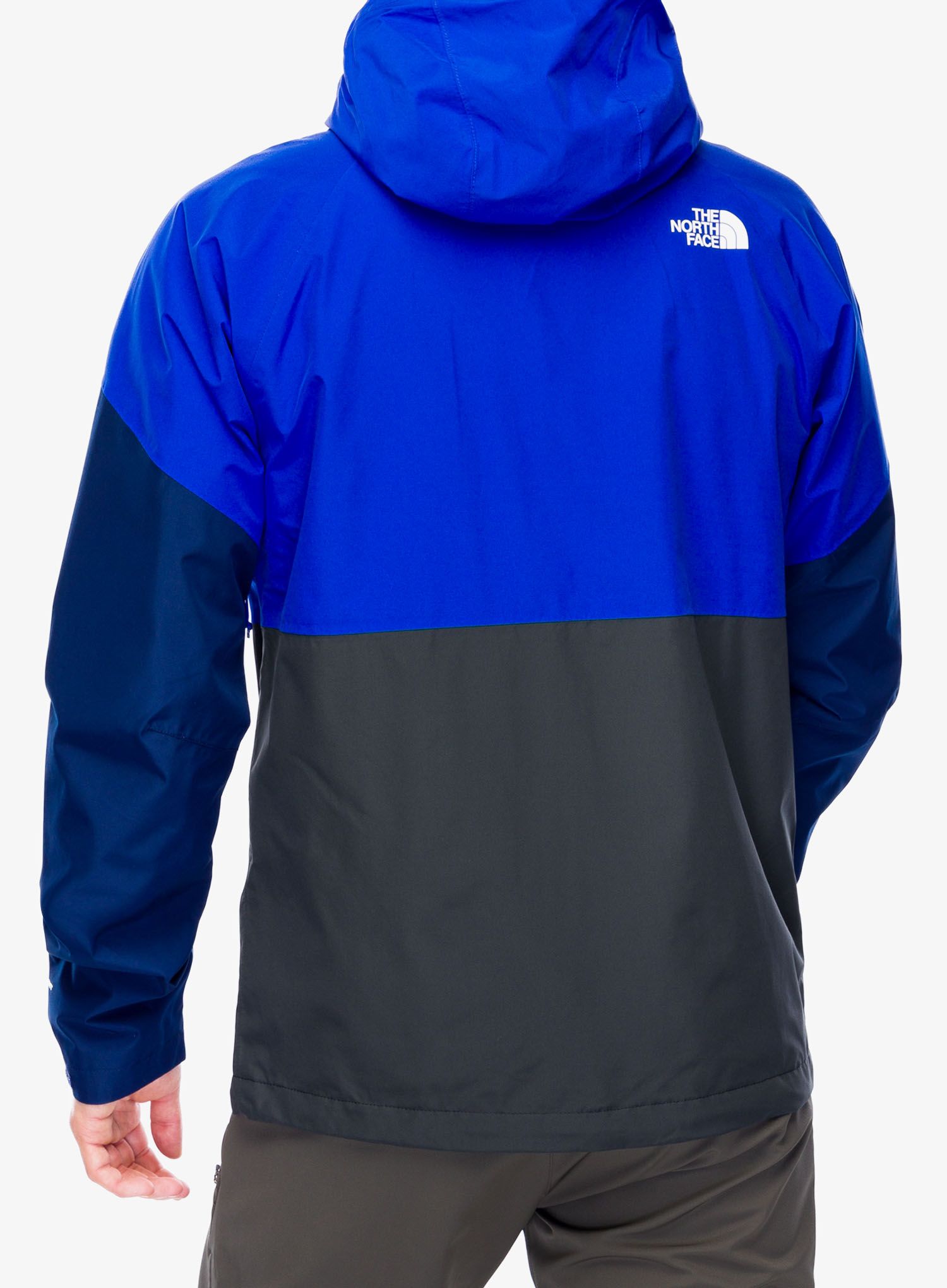 Nepremočljiva jakna The North Face Lightning Zip-In Jacket - asphalt grey/tnf blue