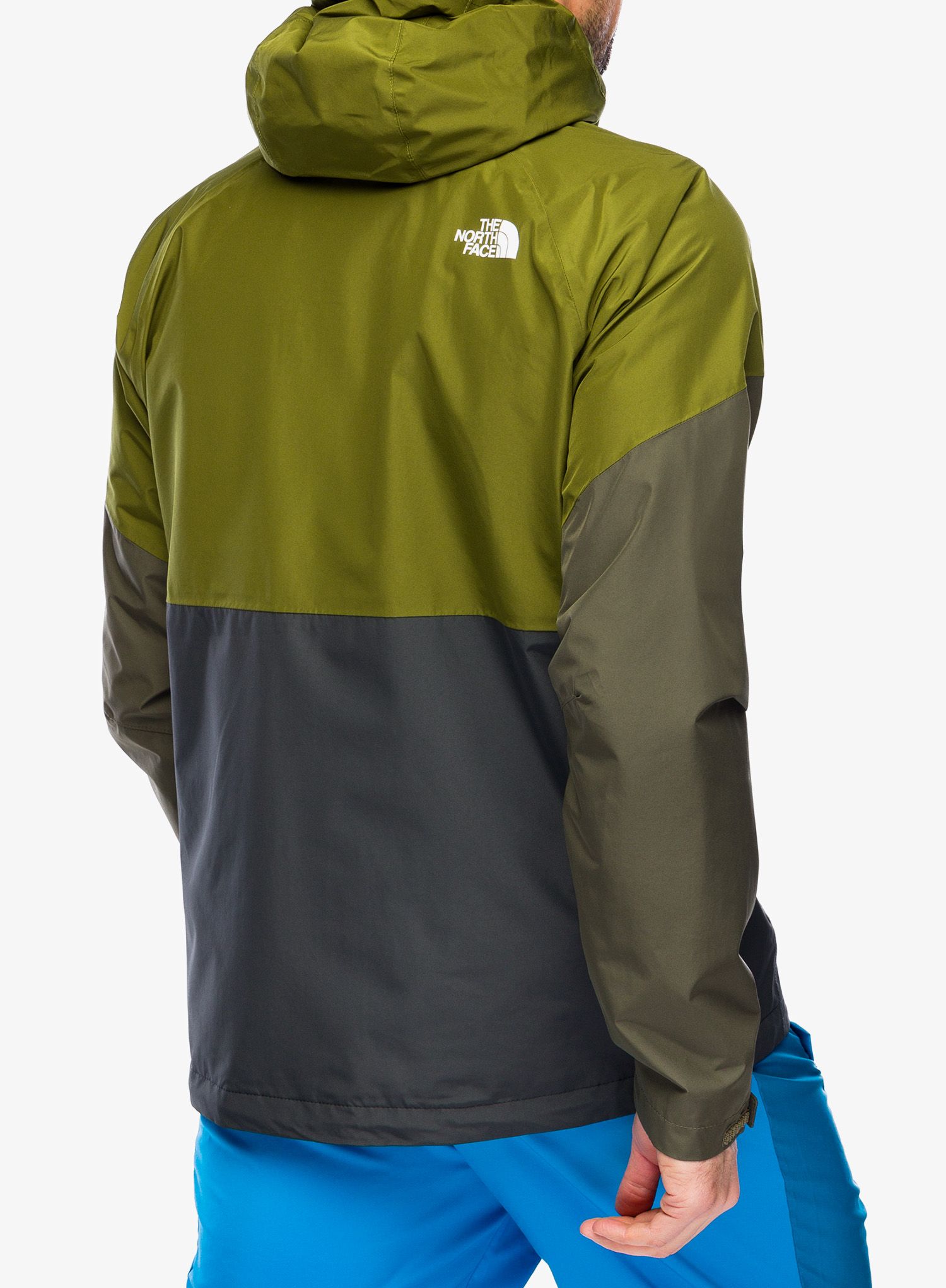 Nepremočljiva jakna The North Face Lightning Zip-In Jacket - grey/olive