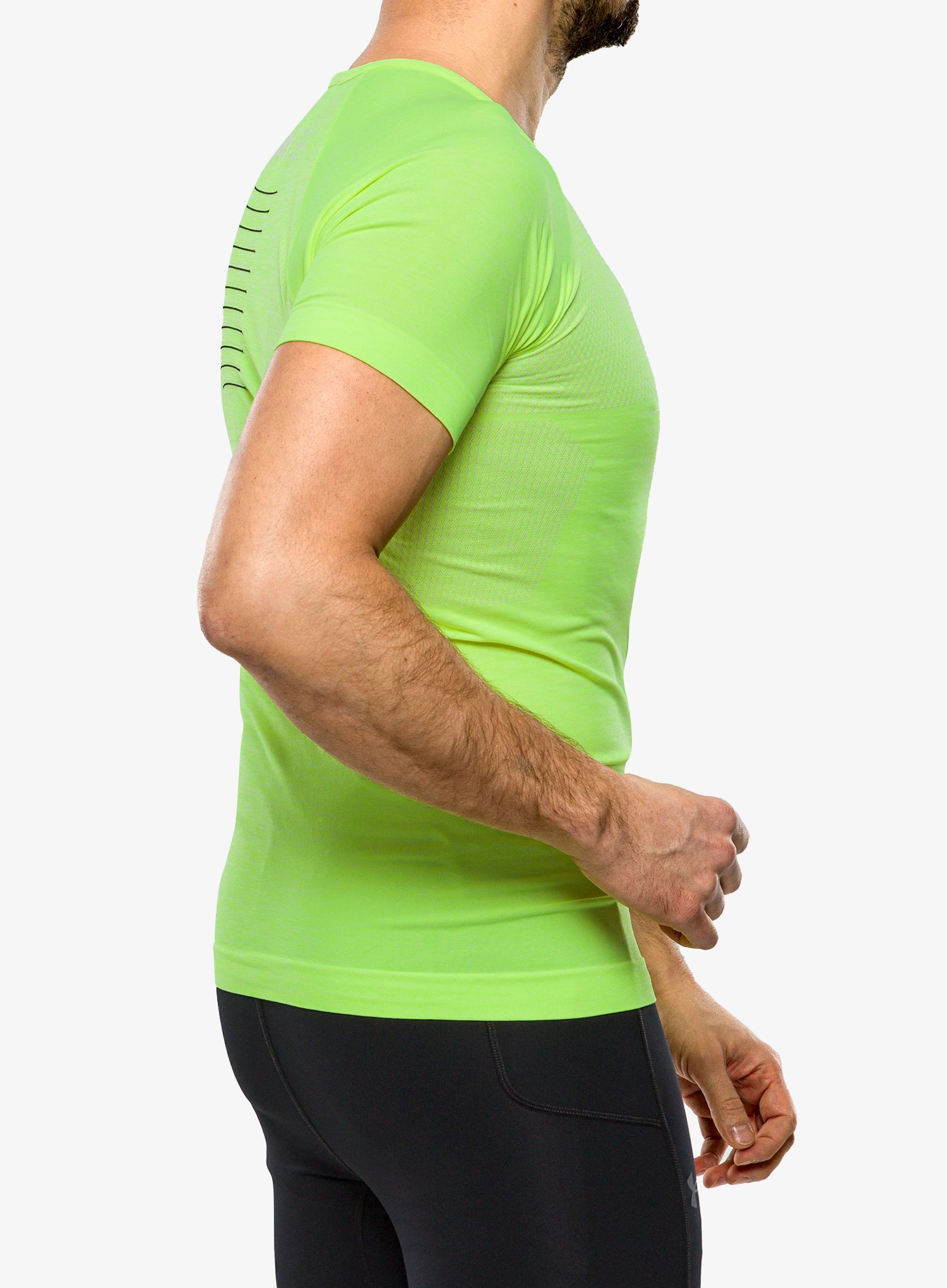 Fitness majica The North Face MA Lab Seamless Top - yellow/green