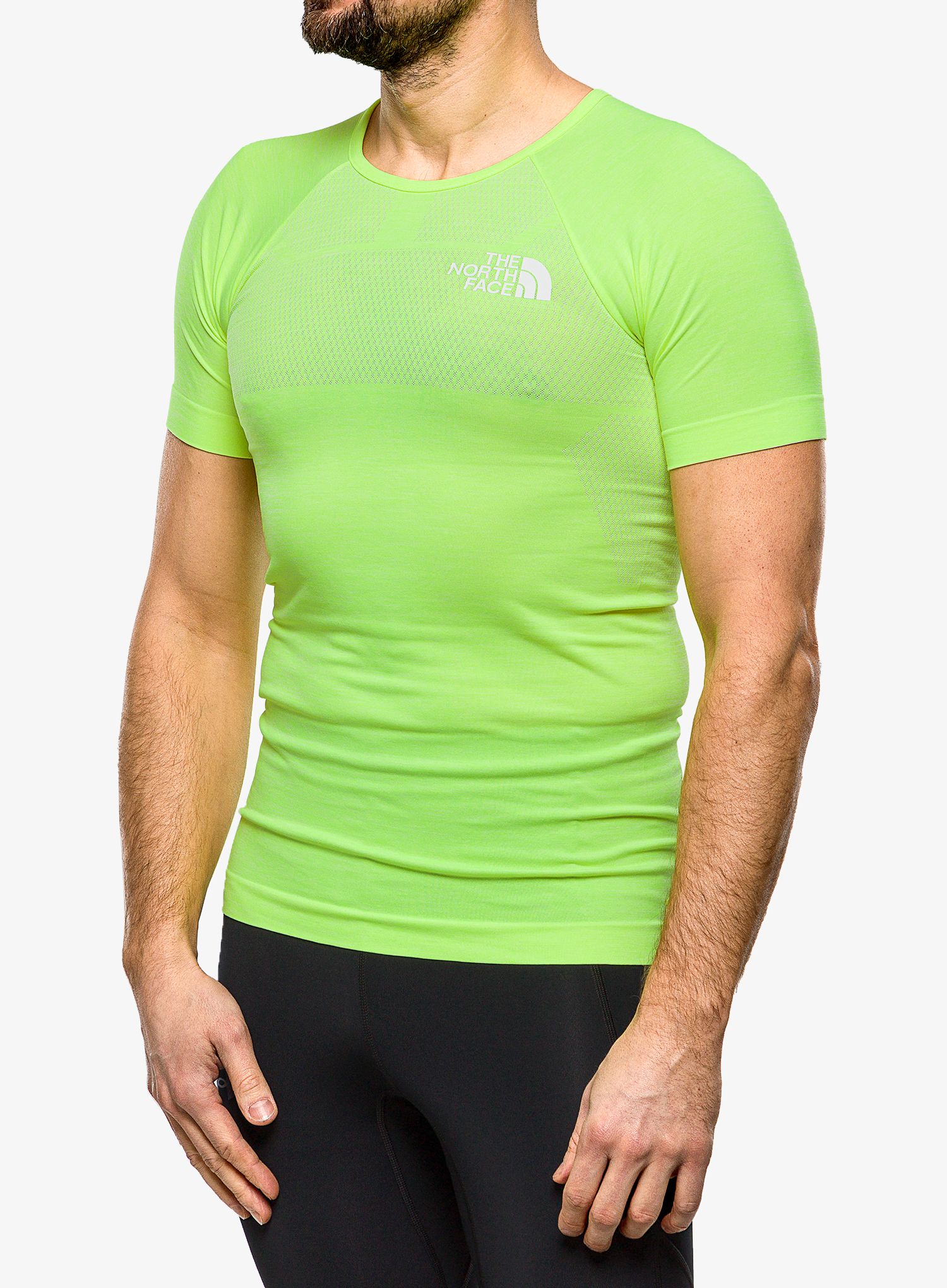 Fitness majica The North Face MA Lab Seamless Top - yellow/green