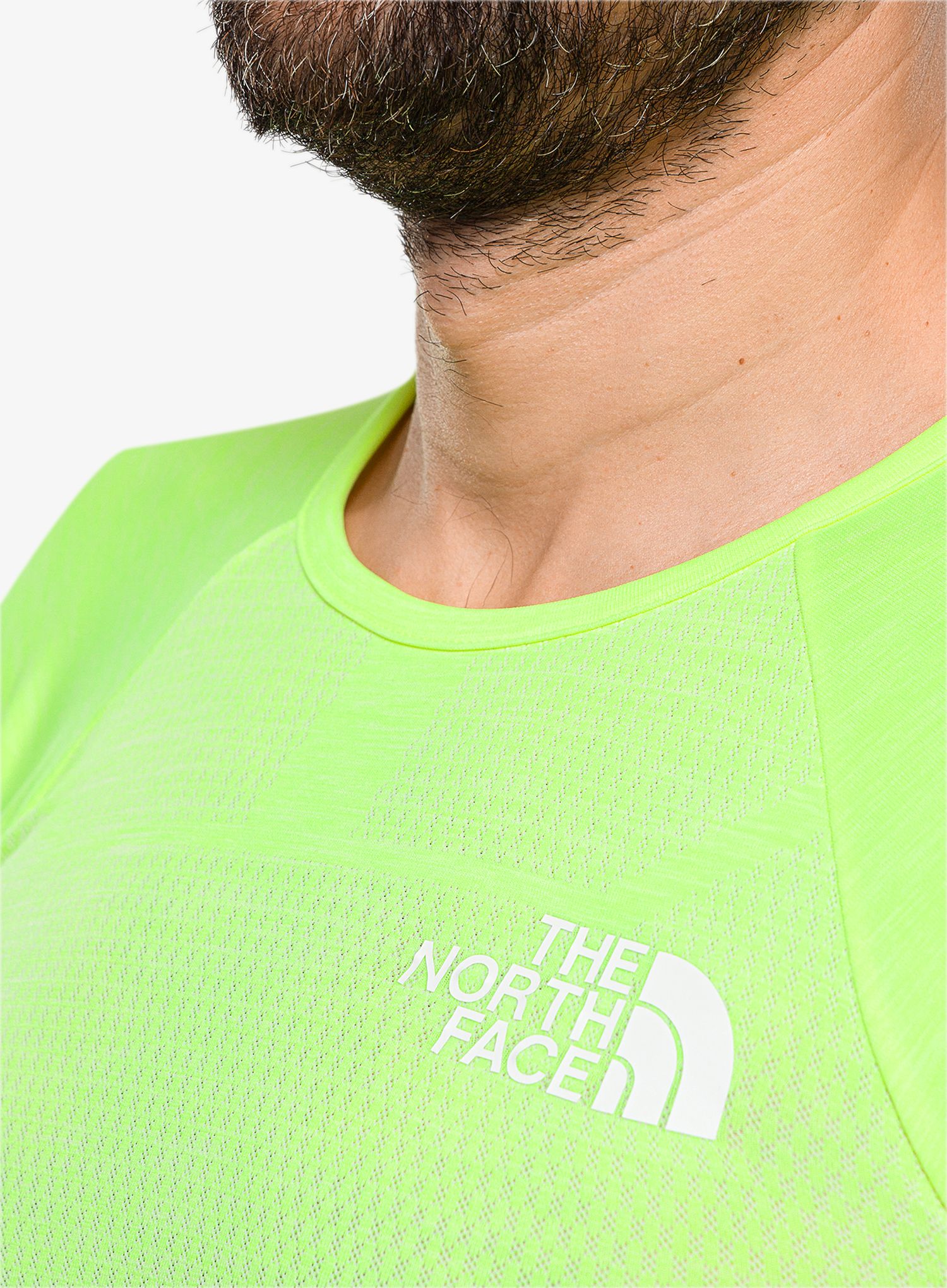 Fitness majica The North Face MA Lab Seamless Top - yellow/green