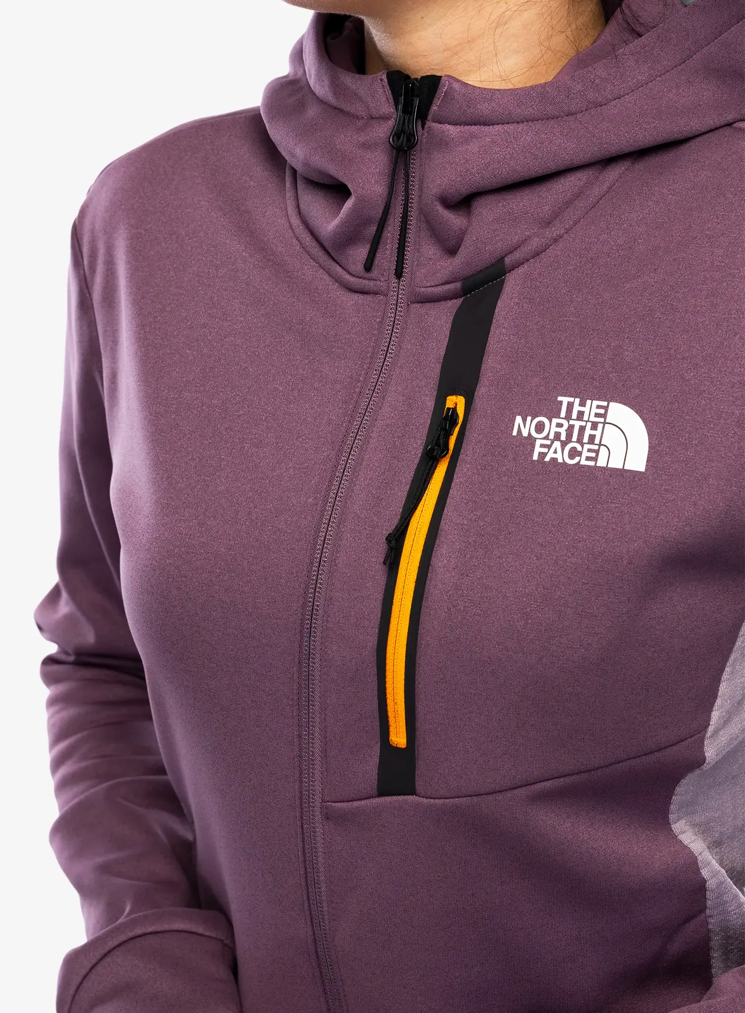 Ženski flis The North Face Ma FZ Fleece - midnight mauve/purple chalk