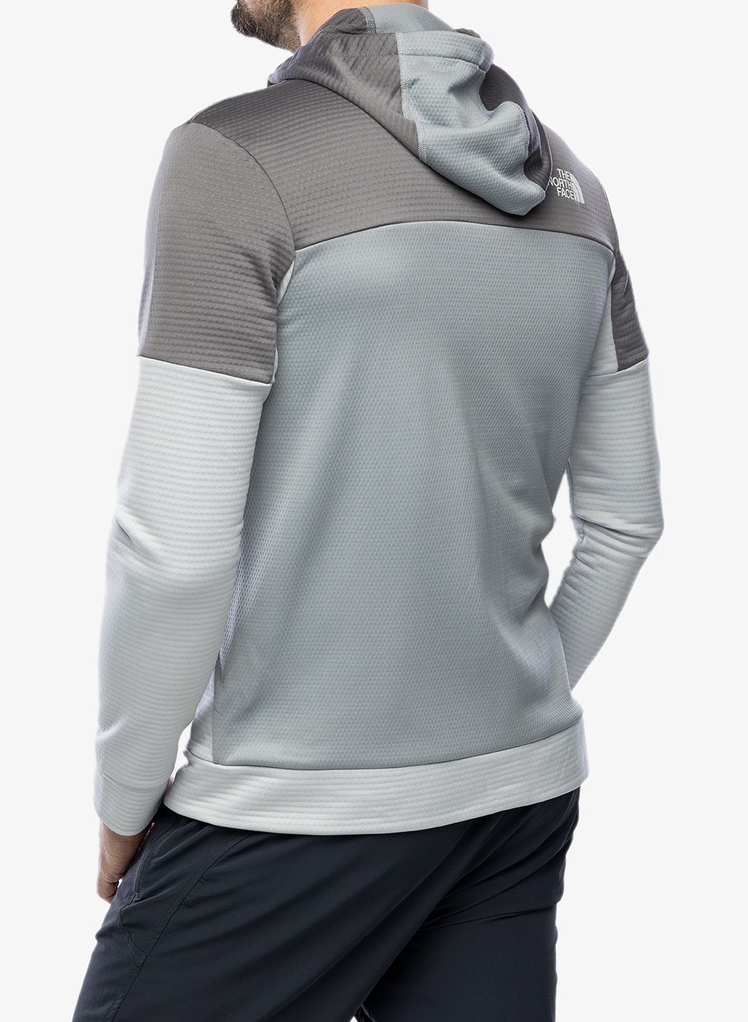 Flis The North Face Ma Full Zip Fleece - grey/pearl