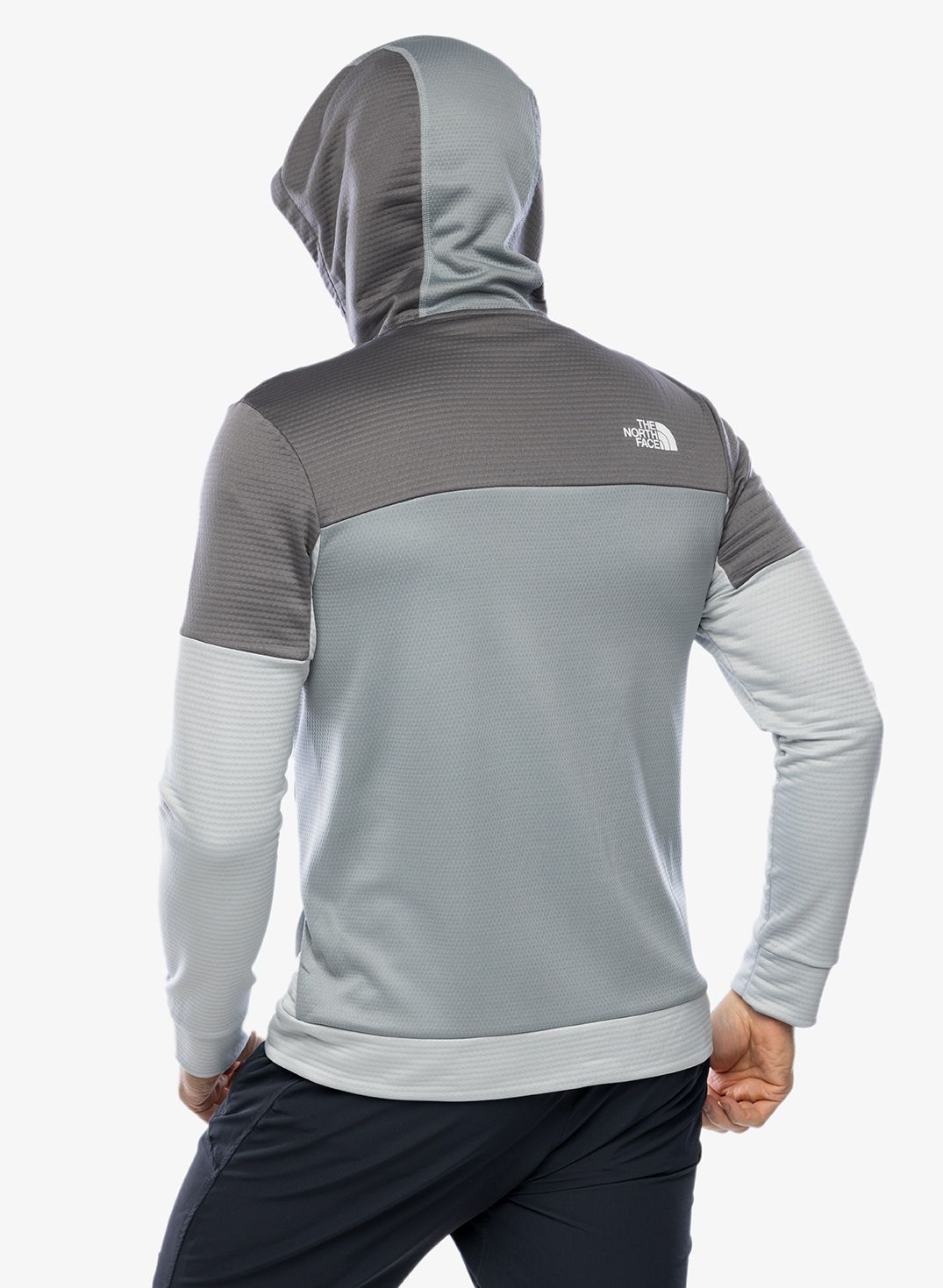 Flis The North Face Ma Full Zip Fleece - grey/pearl