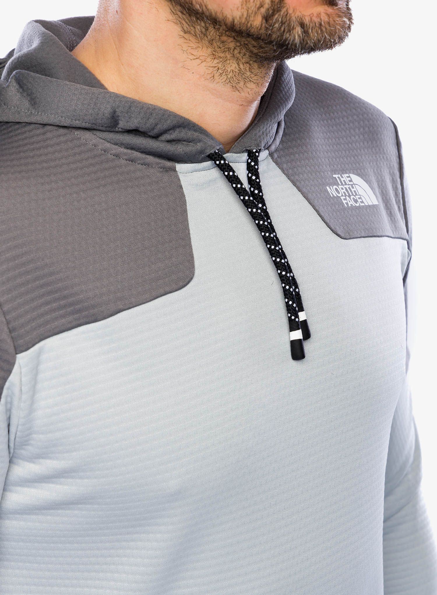 Jopica s kapuco The North Face Ma Pull On Fleece Hoodie - grey/pearl
