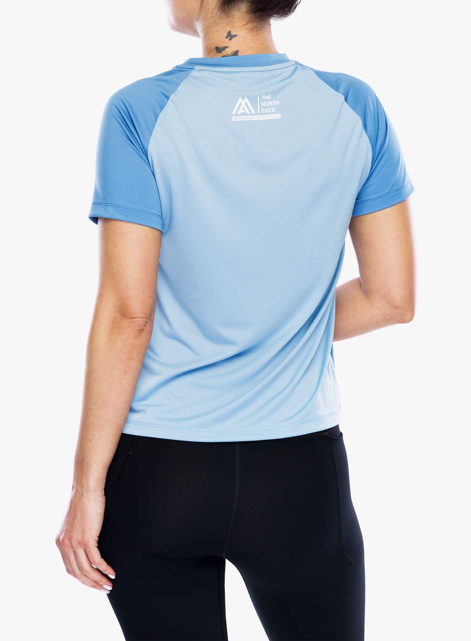 Ženska majica The North Face Ma S/S Tee - indigo stone/steel blue