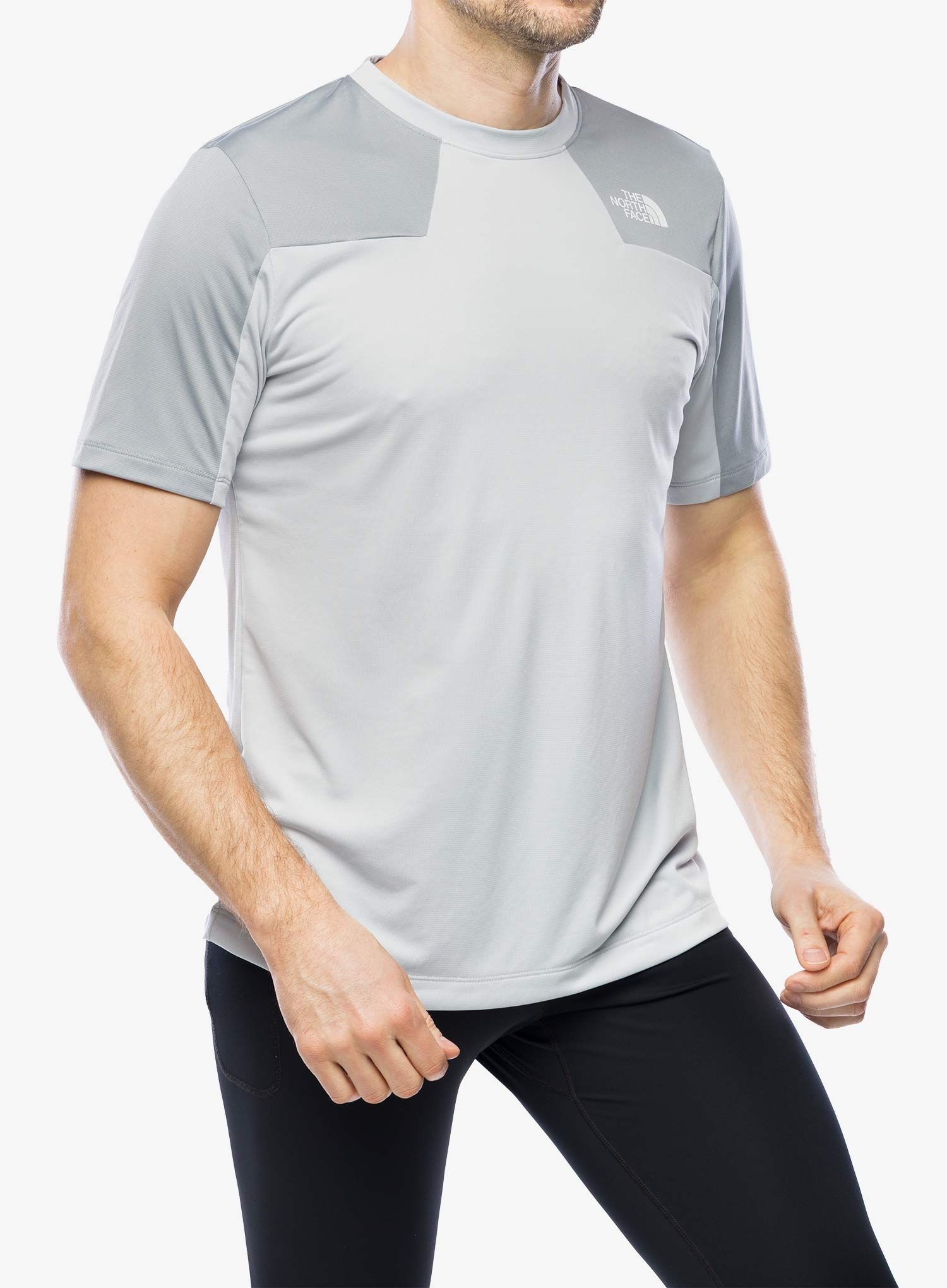 Fitness majica The North Face Ma S/S Tee - rise grey/grey