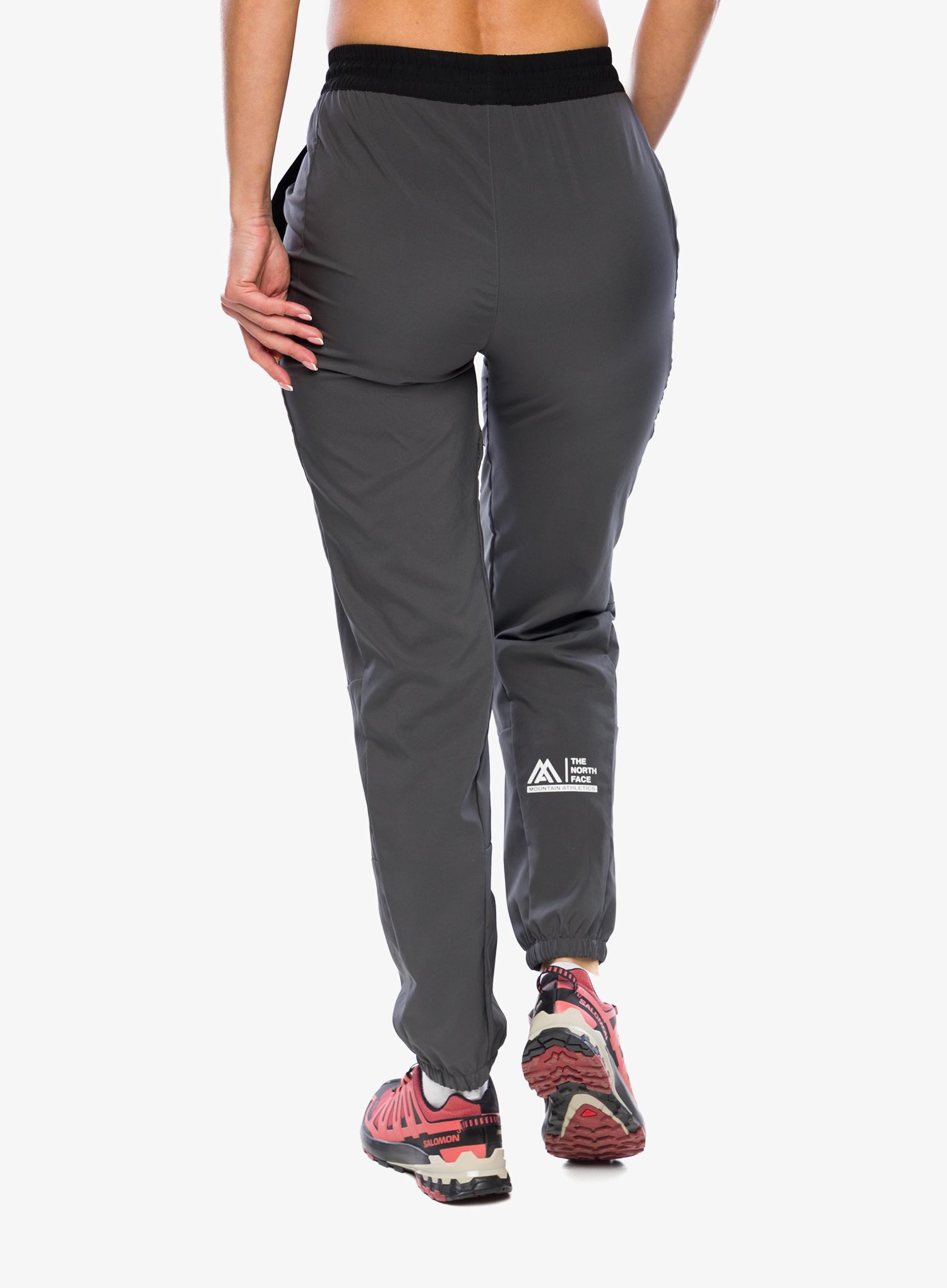 Ženske hlače The North Face Ma Wind Track Pant - anthracite grey/black