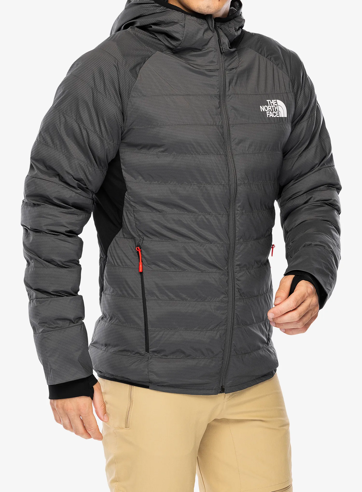 Sintetična jakna The North Face Macugnaga 50/50 Synthetic - anthracite grey/tnf black