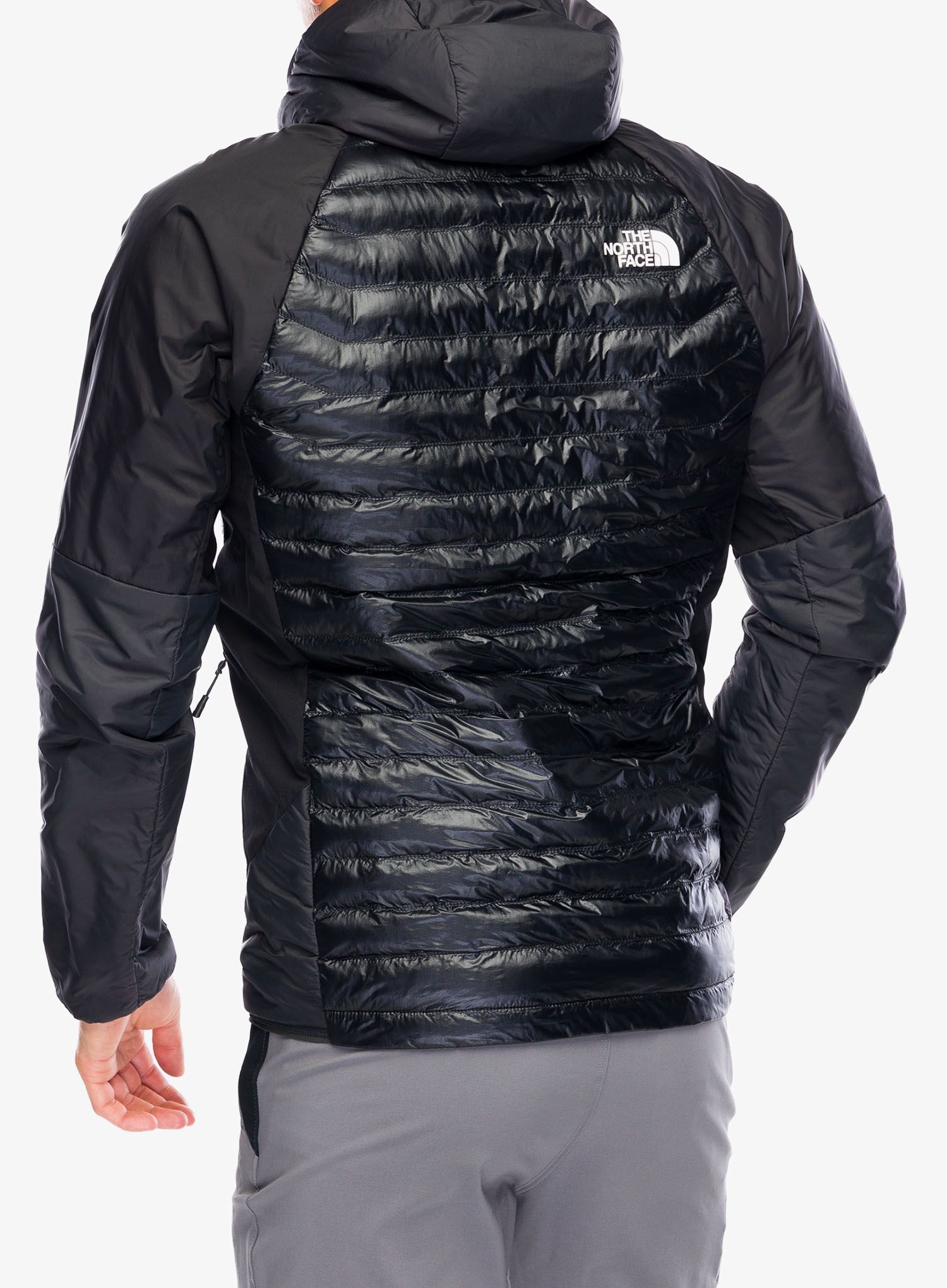 Hibridna jakna The North Face Macugnaga Hybrid Insulation - asphalt grey/tnf black