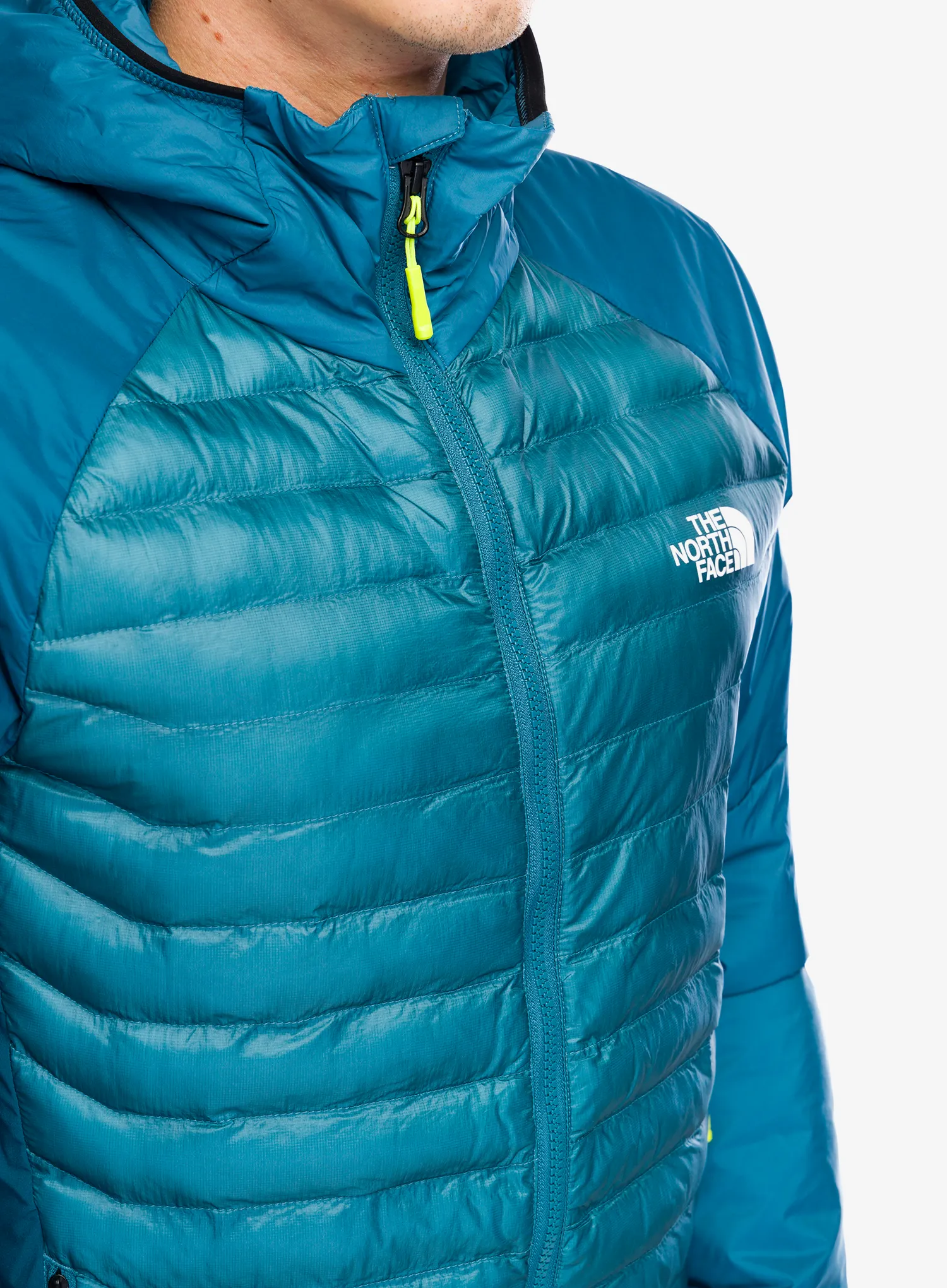 Hibridna jakna The North Face Macugnaga Hybrid Insulation - mallard blue/midnight petrol