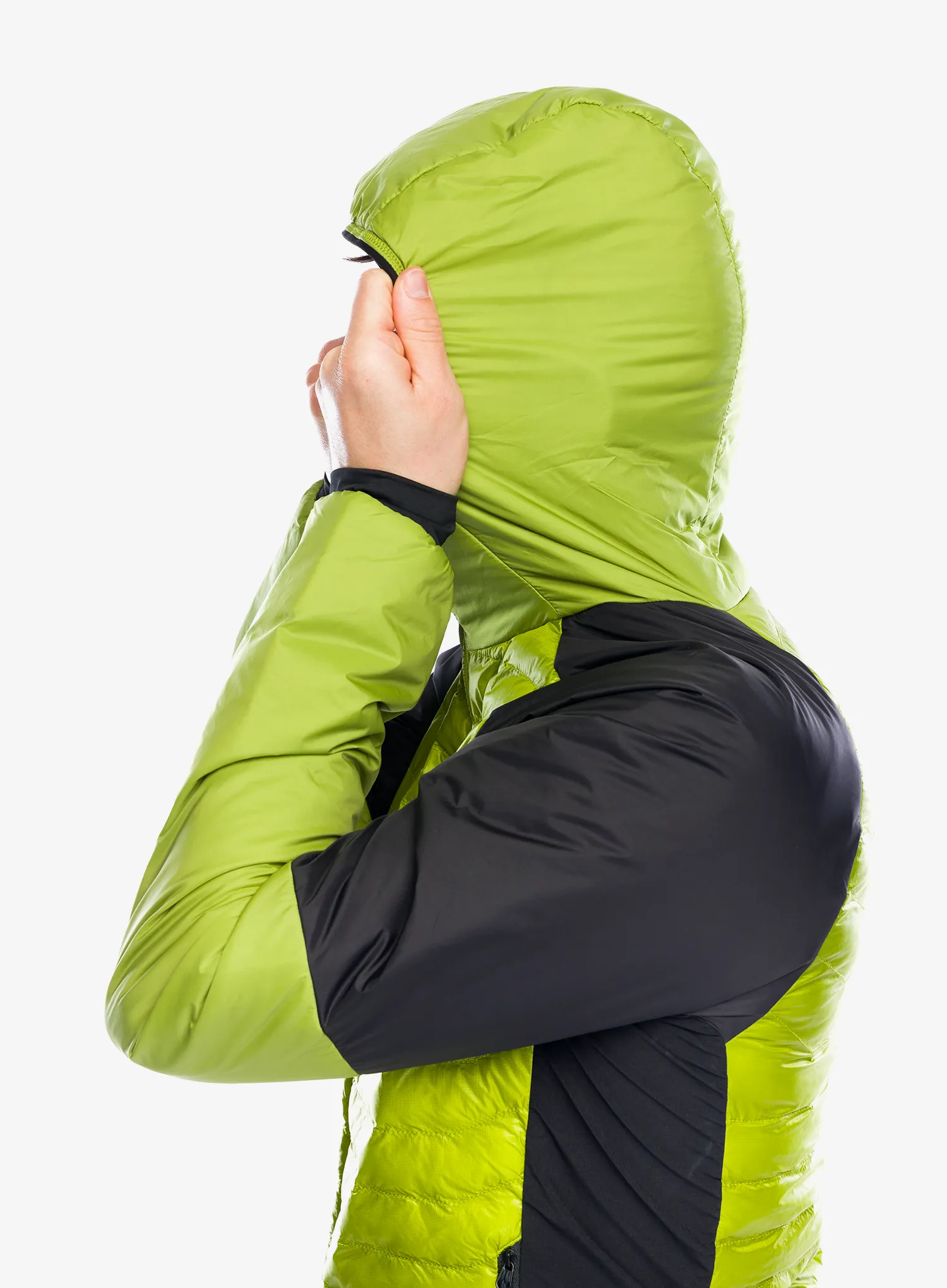 Hibridna jakna The North Face Macugnaga Hybrid Insulation - oak green/tnf black