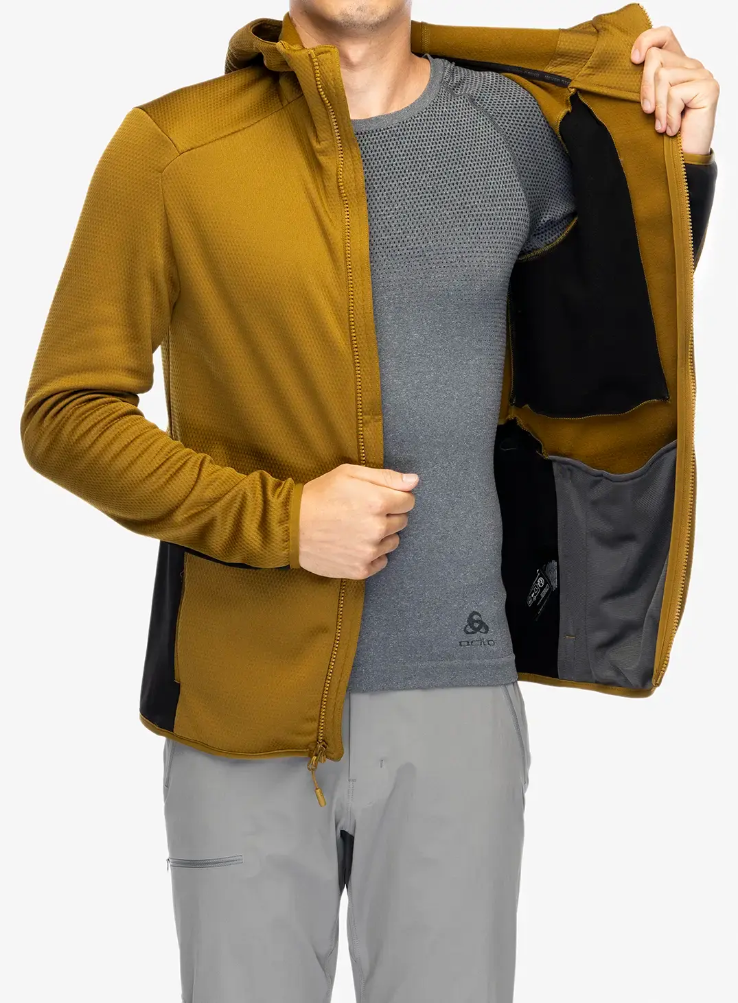 Jopica s kapuco The North Face Merak Hoody - moss green/tnf black