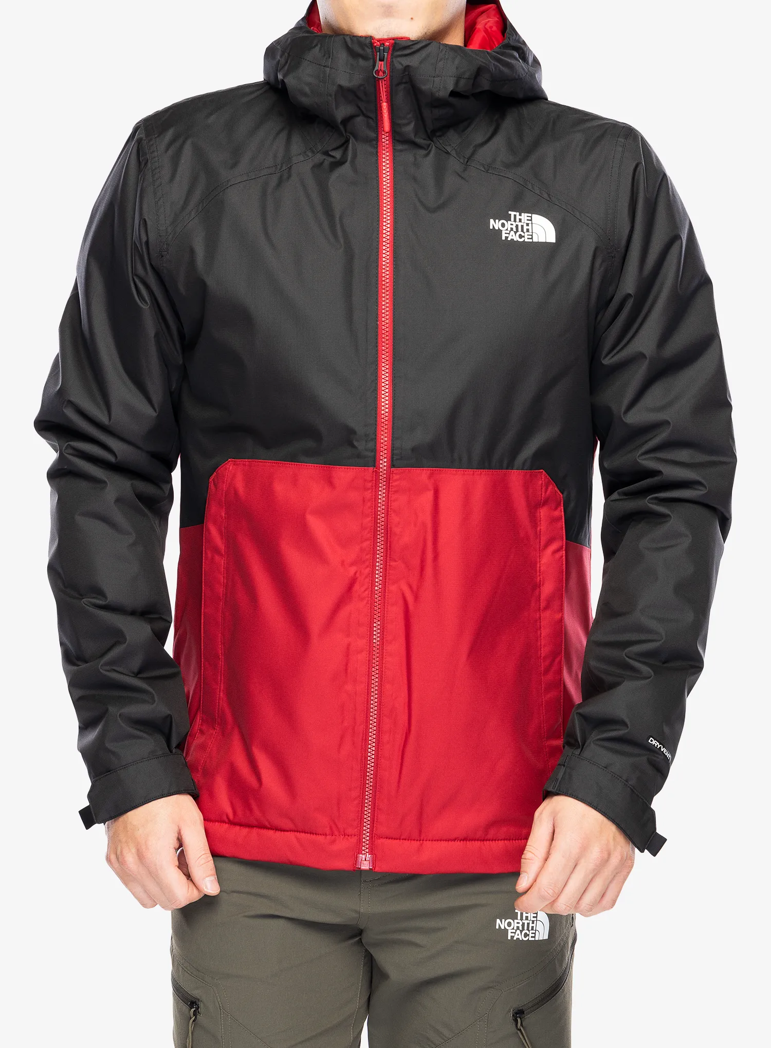 Sintetična jakna The North Face Millerton Insulated Jacket - garnet red/tnf black