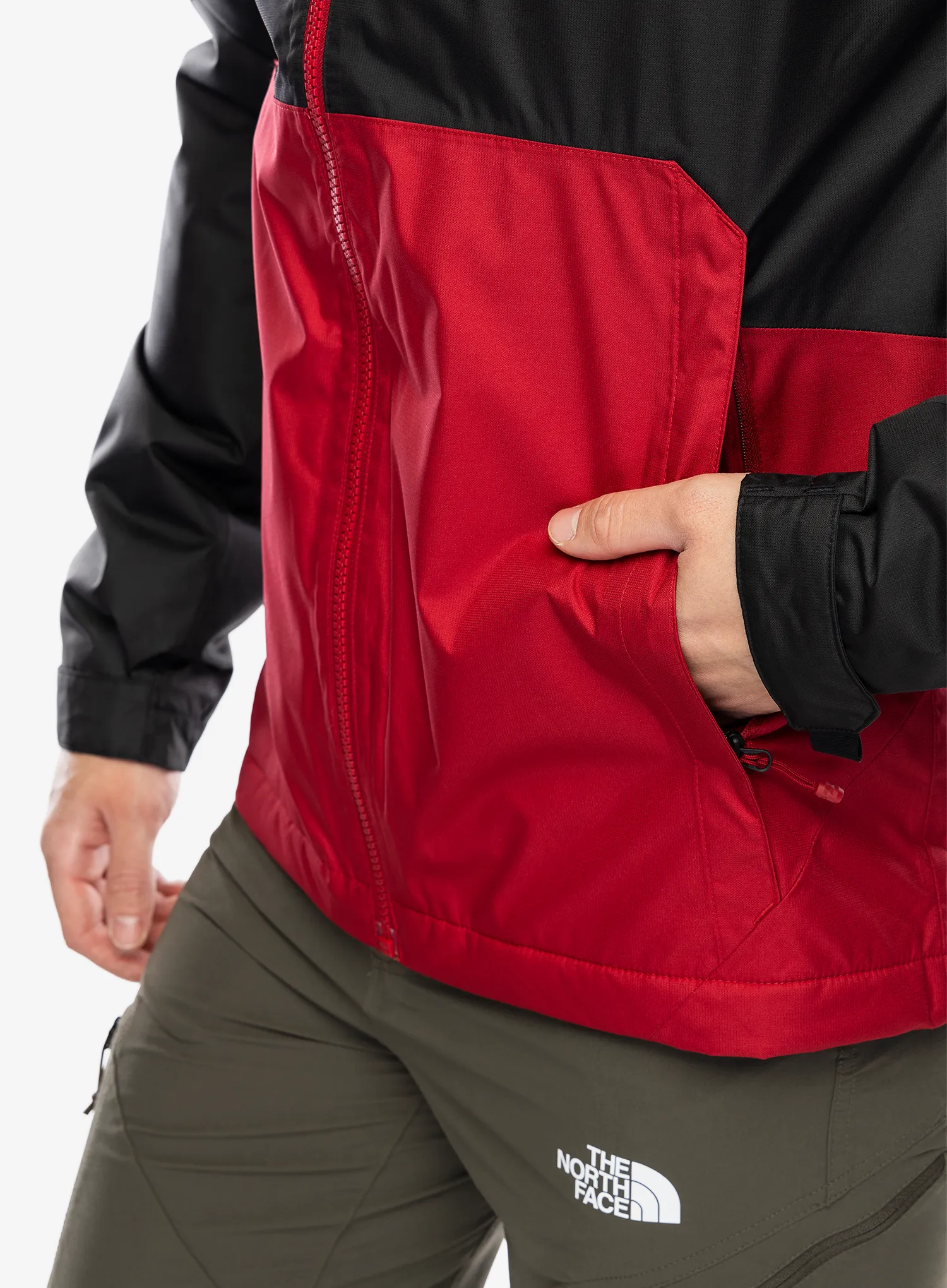 Sintetična jakna The North Face Millerton Insulated Jacket - garnet red/tnf black