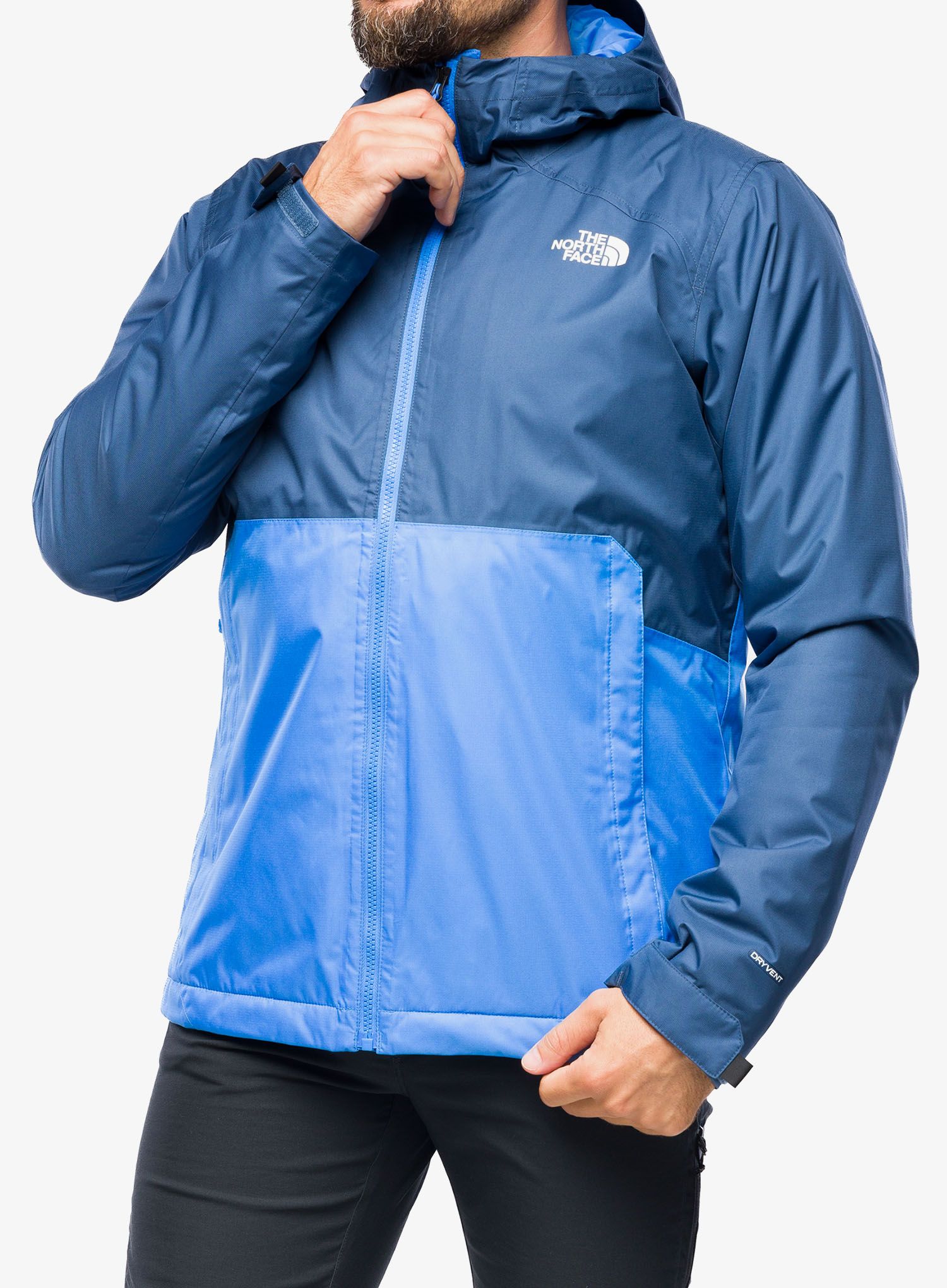 Hardshell jakna The North Face Millerton Insulated Jacket - optic blue/shady