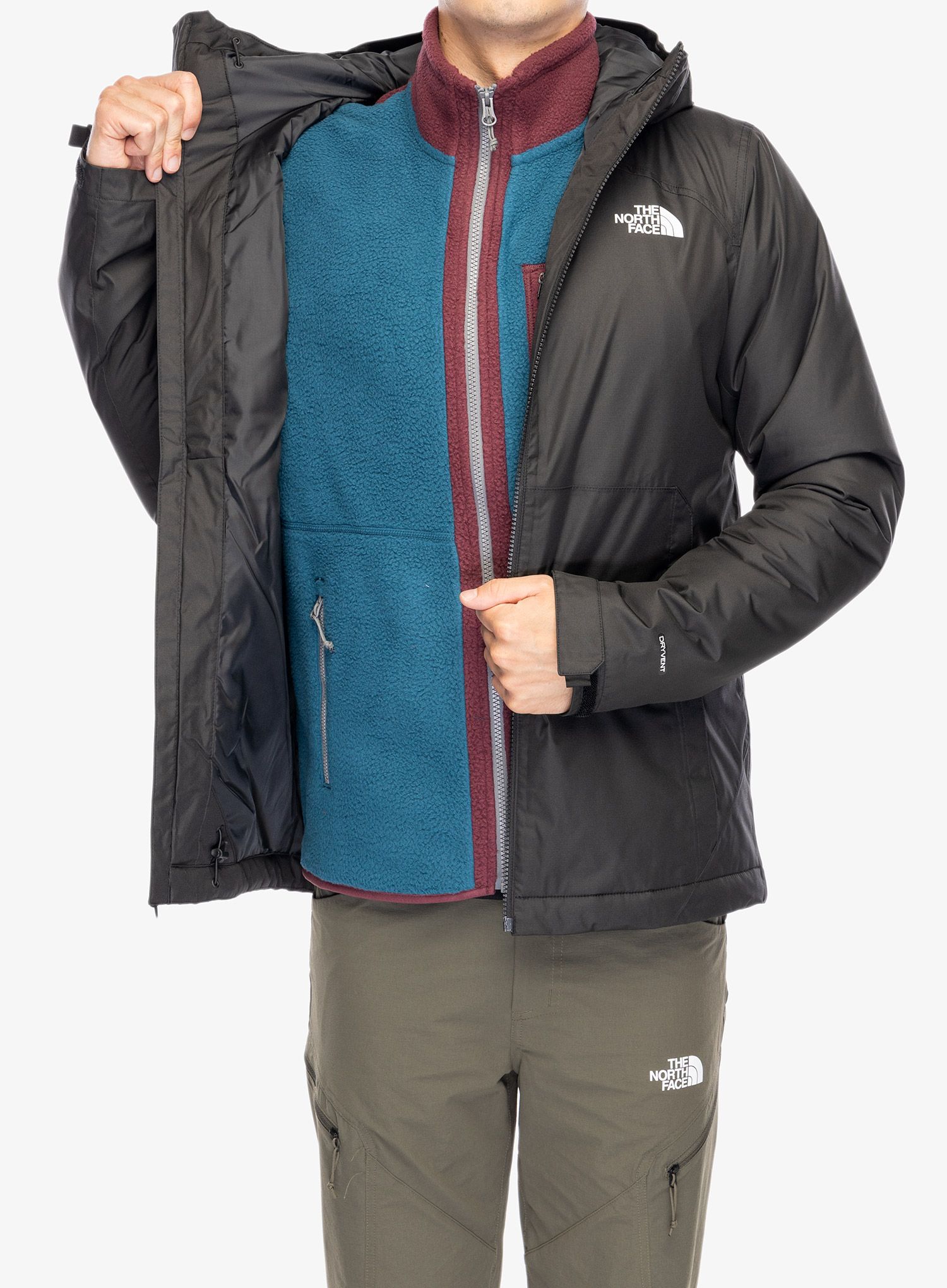 Sintetična jakna The North Face Millerton Insulated Jacket - tnf black