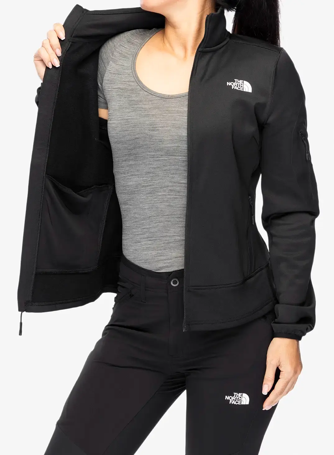 Ženski flis The North Face Mistyescape Fleece - tnf black/tnf black