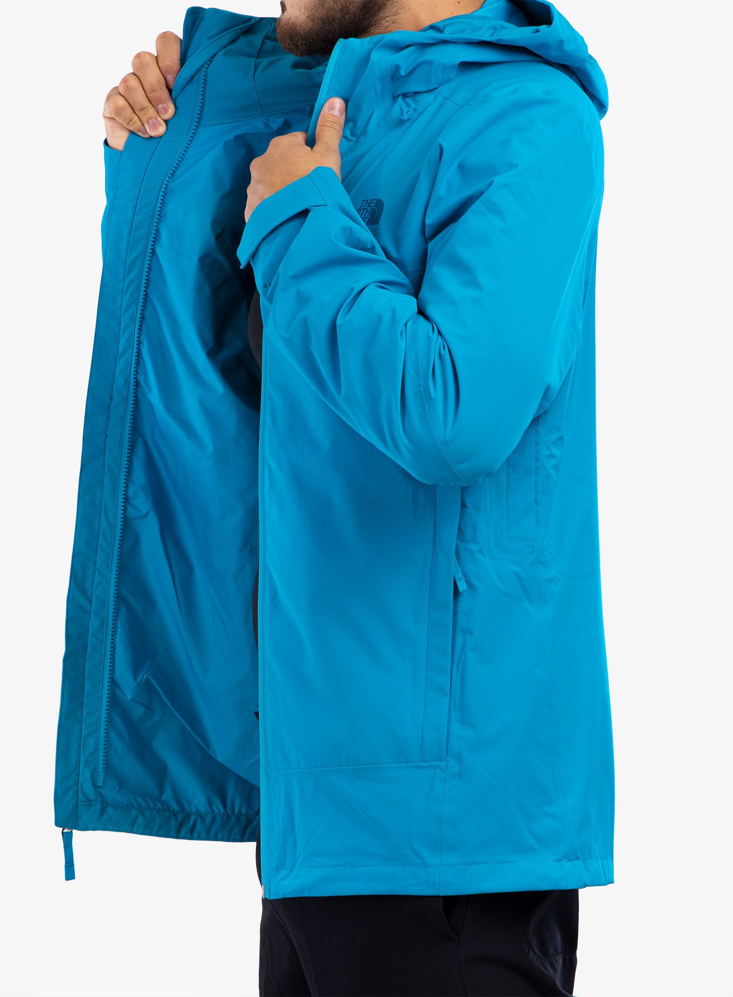 Jakna 3v1 The North Face Mountain Light FL Triclimate Jacket - acoustic blue/tnf black