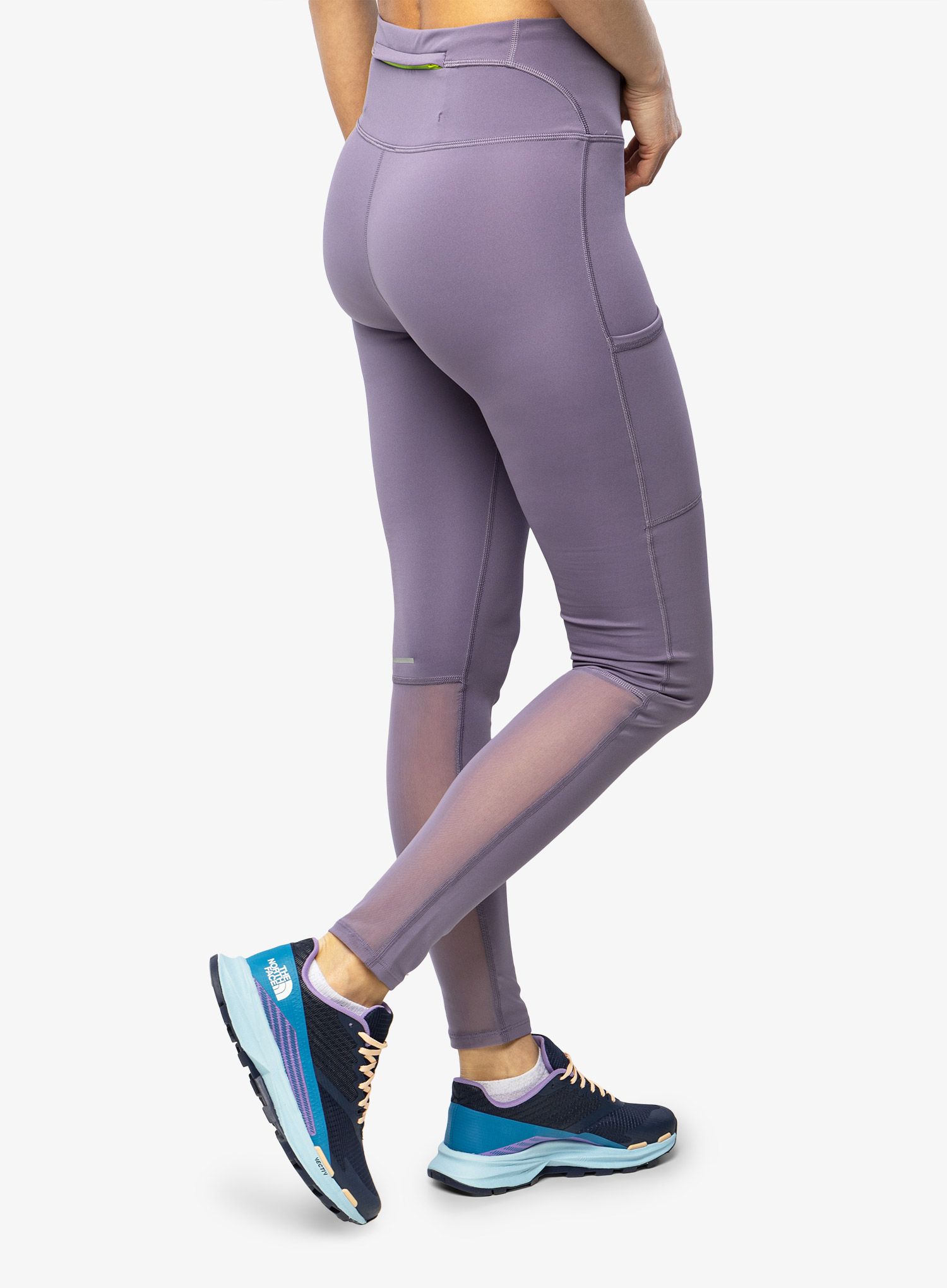 Ženske tekaške pajkice The North Face Movmynt Tight - lunar slate/led yellow