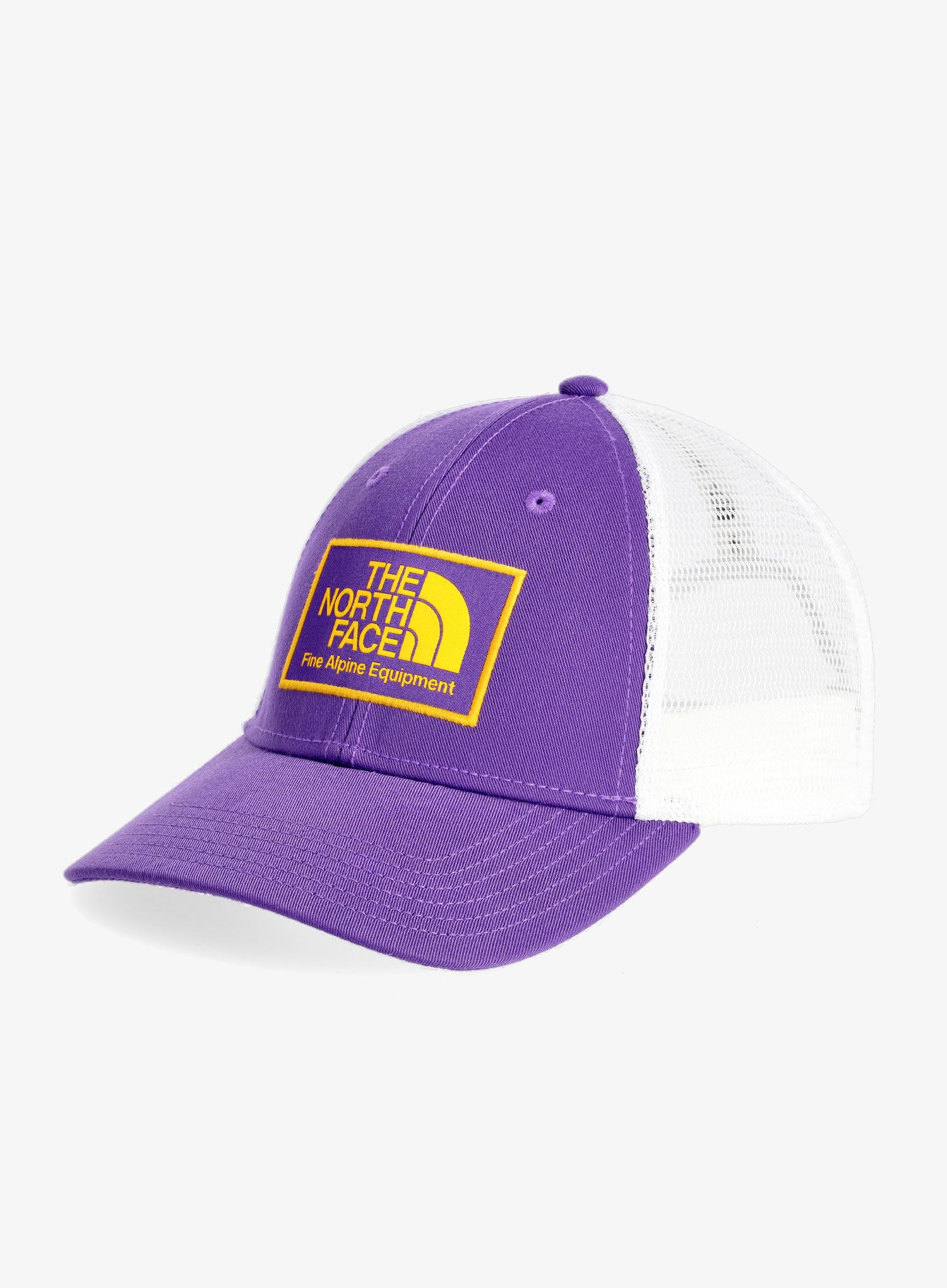 Kapa s šiltom The North Face Mudder Trucker - peak purple/summit gold