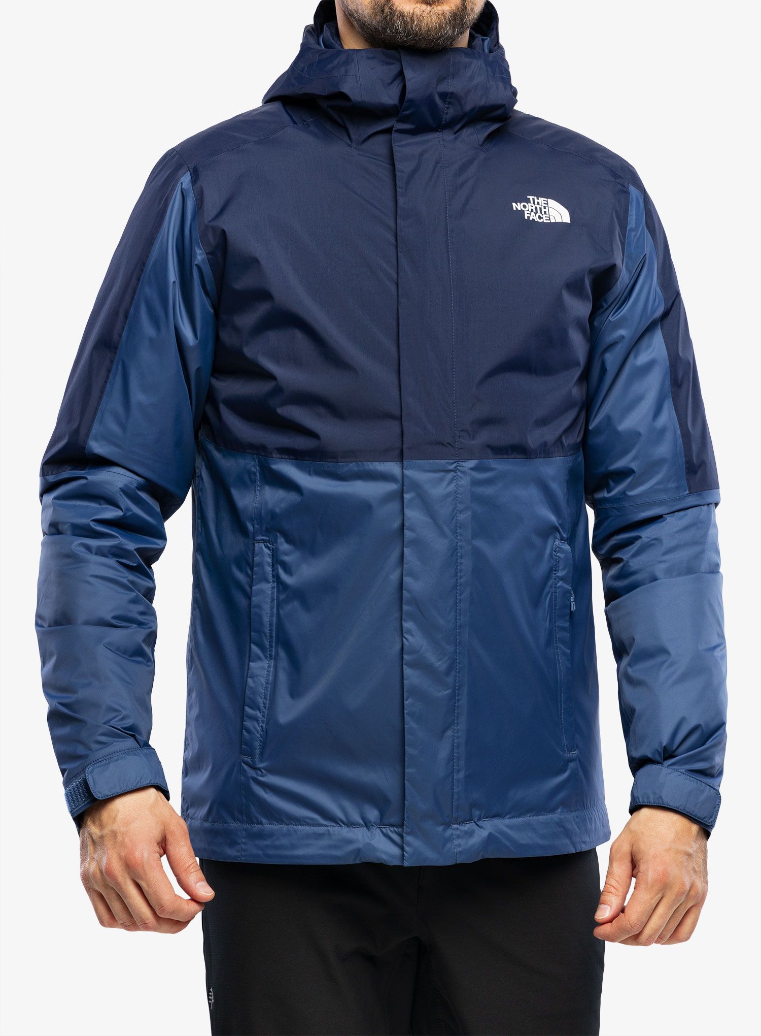 Jakna 3v1 The North Face New Dryvent Down Triclimate - shady blue/summit navy