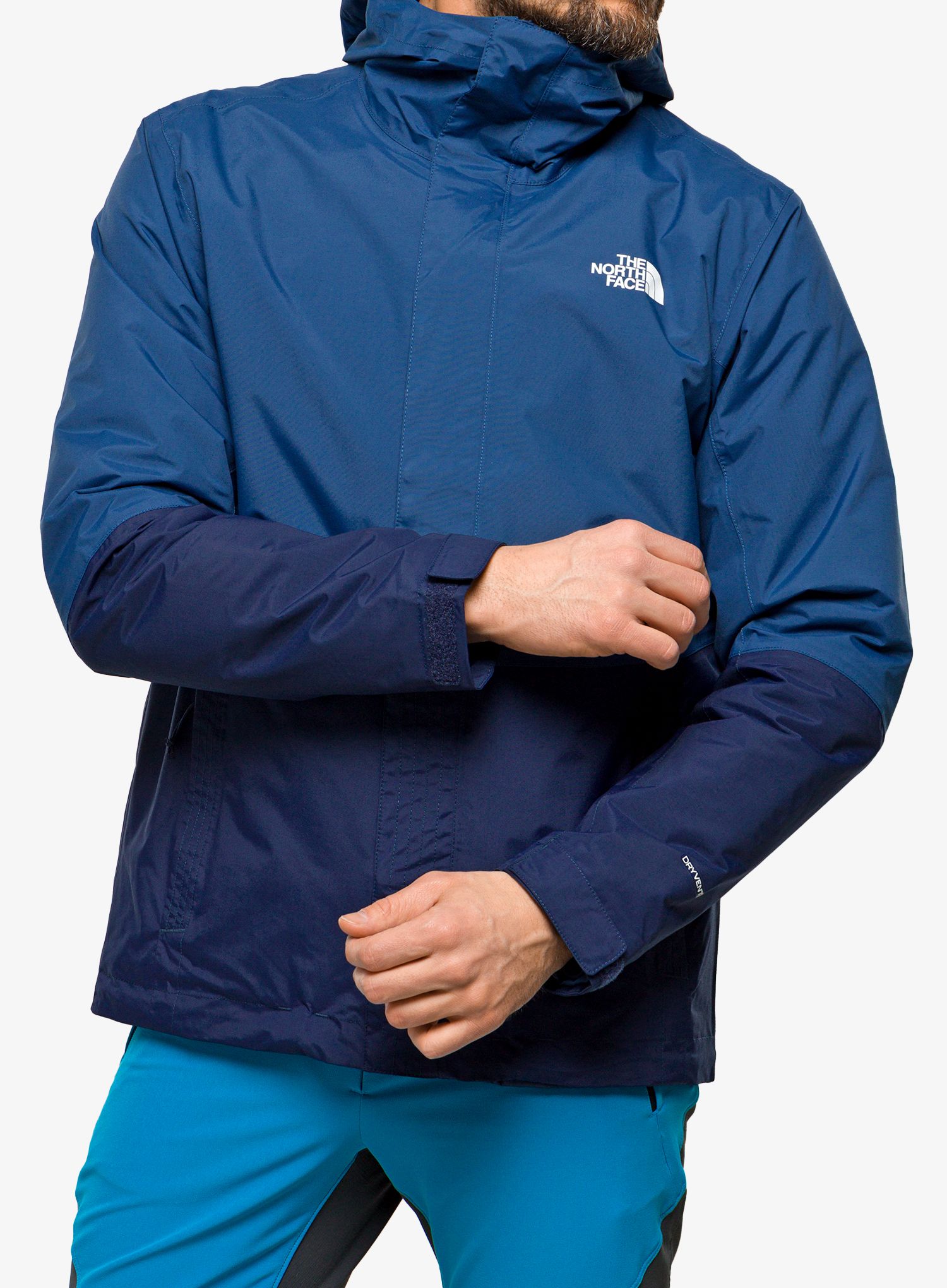 Jakna 3 v 1 The North Face New Synthetic Triclimate - blue/navy