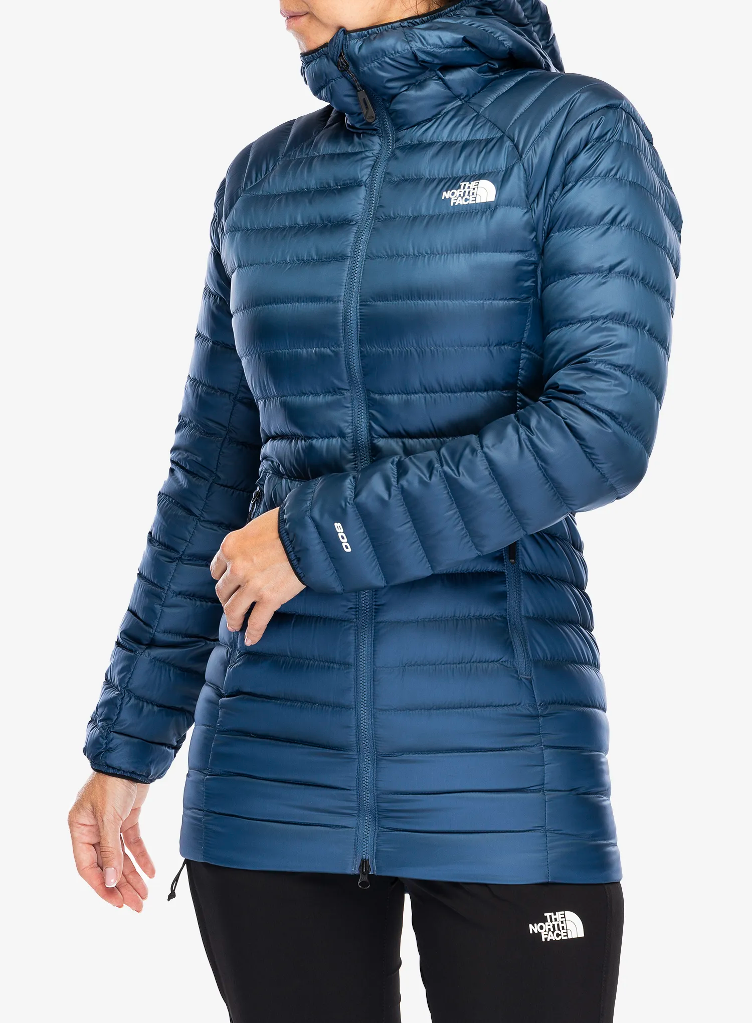 Puhast plašč The North Face New Trevail Parka - shady blue