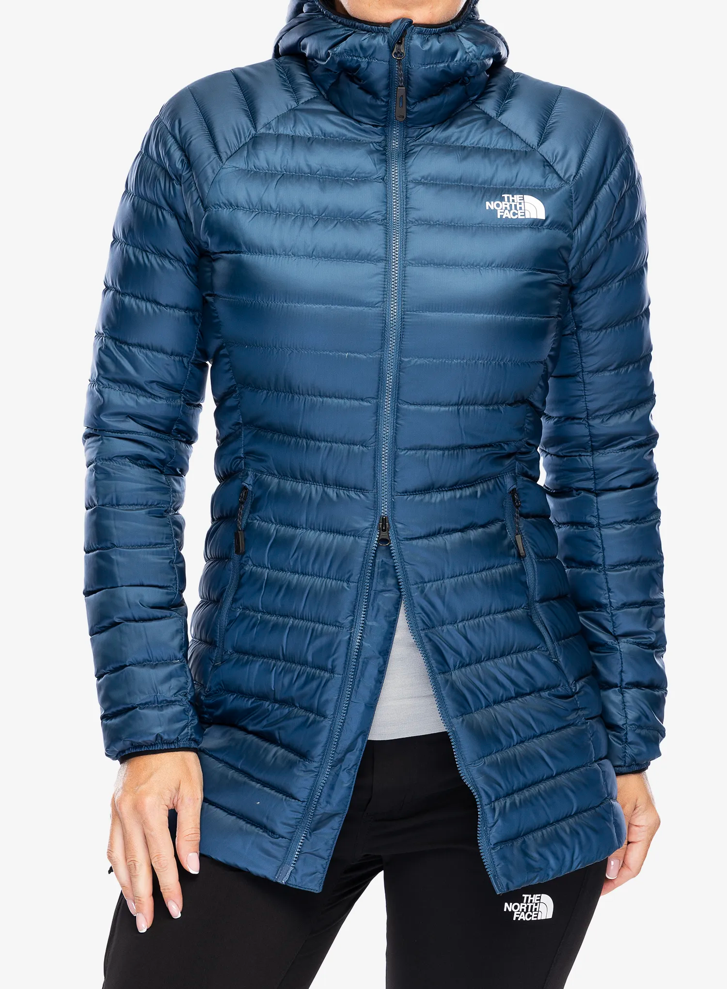 Puhast plašč The North Face New Trevail Parka - shady blue