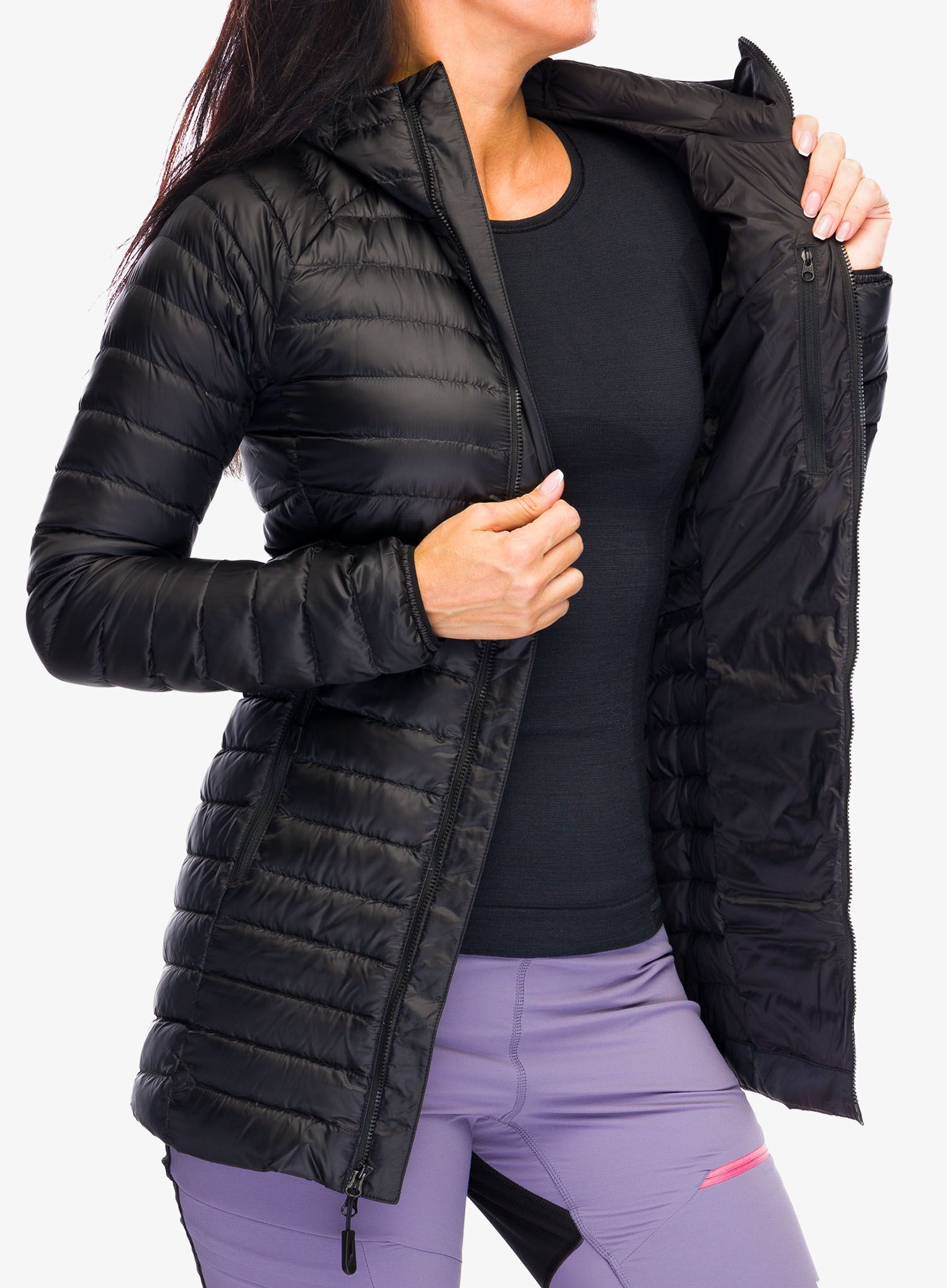 Puhast plašč The North Face New Trevail Parka - tnf black/tnf black