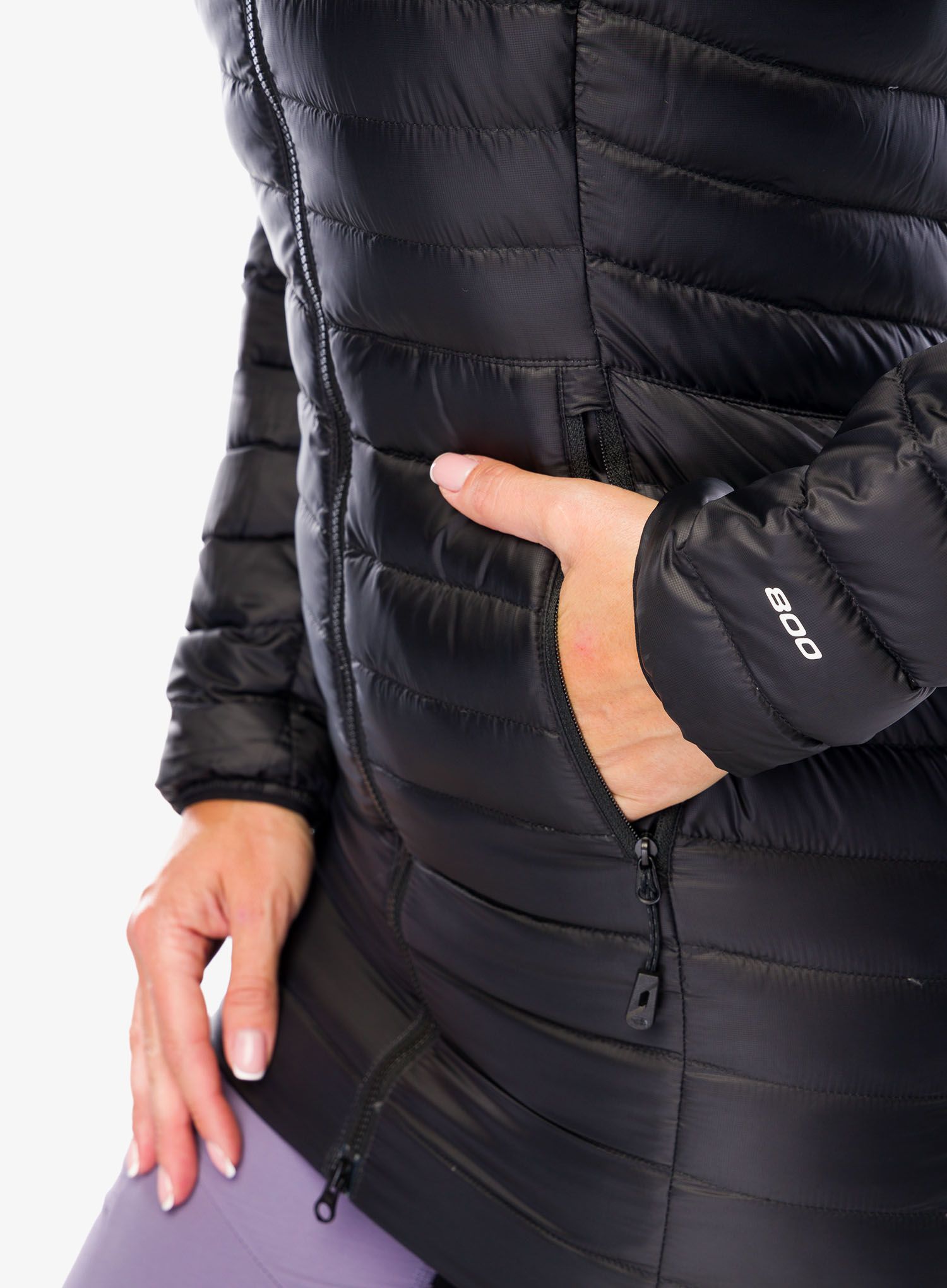 Puhast plašč The North Face New Trevail Parka - tnf black/tnf black