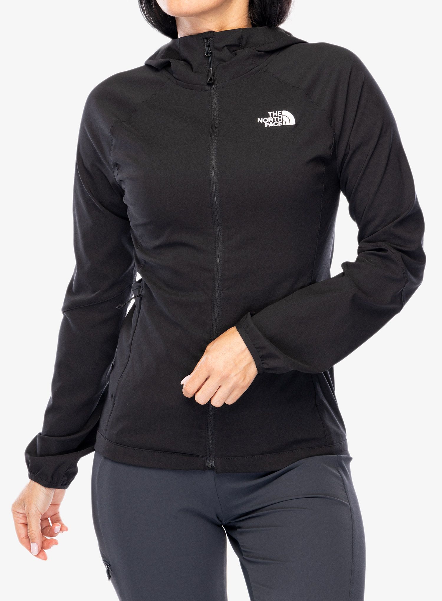 Ženska softshell jakna The North Face Nimble Hoodie - tnf black