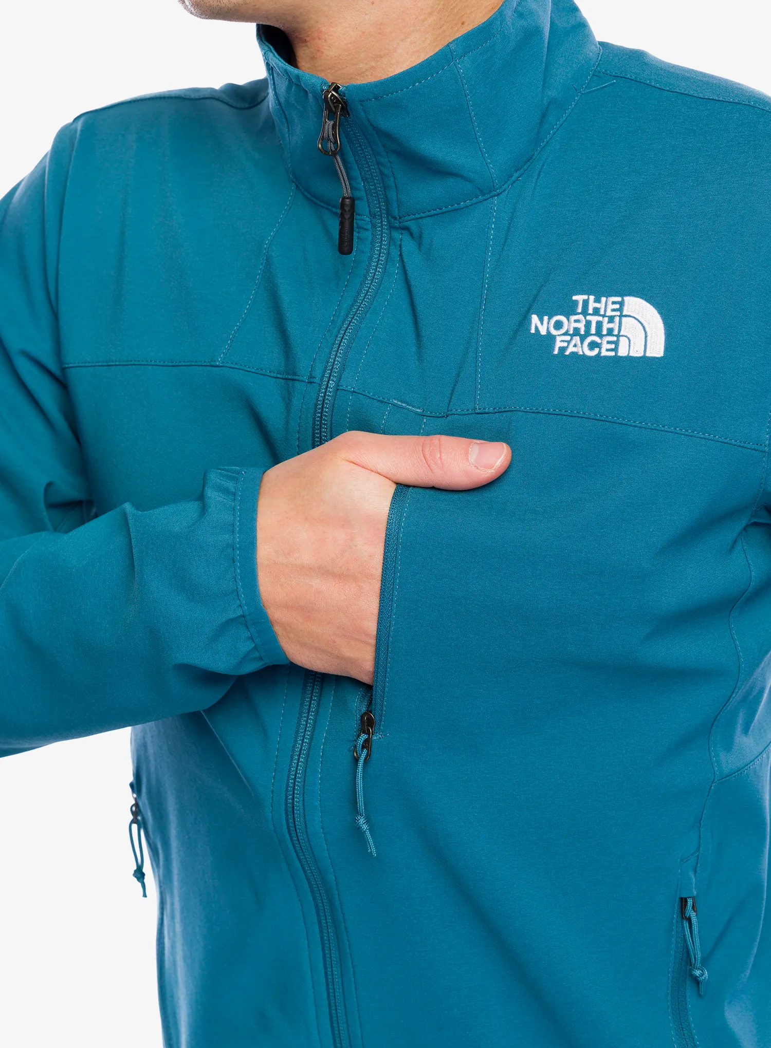 Softshell jakna The North Face Nimble Jacket - mallard blue