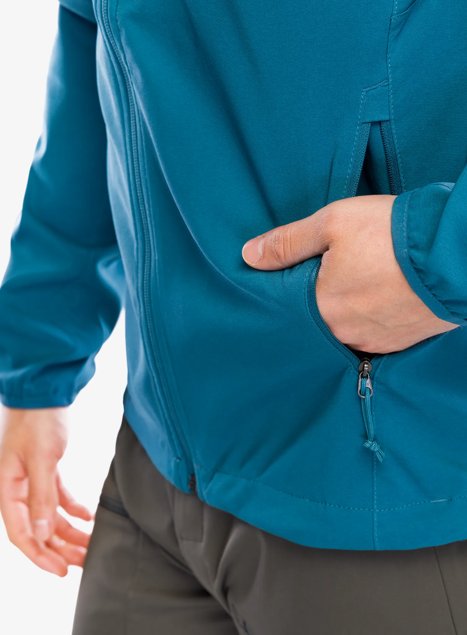 Softshell jakna The North Face Nimble Jacket - mallard blue