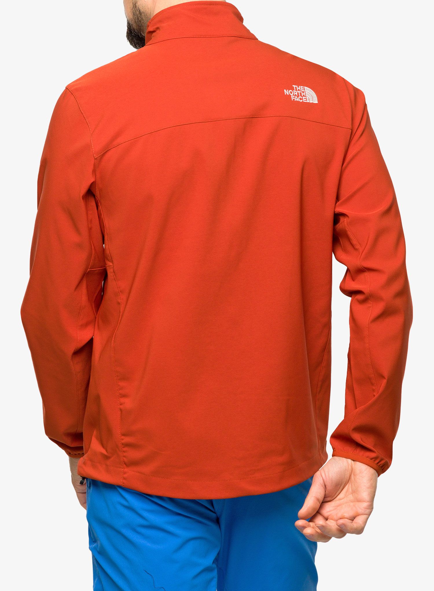 Softshell The North Face Nimble Jacket - rusted bronze