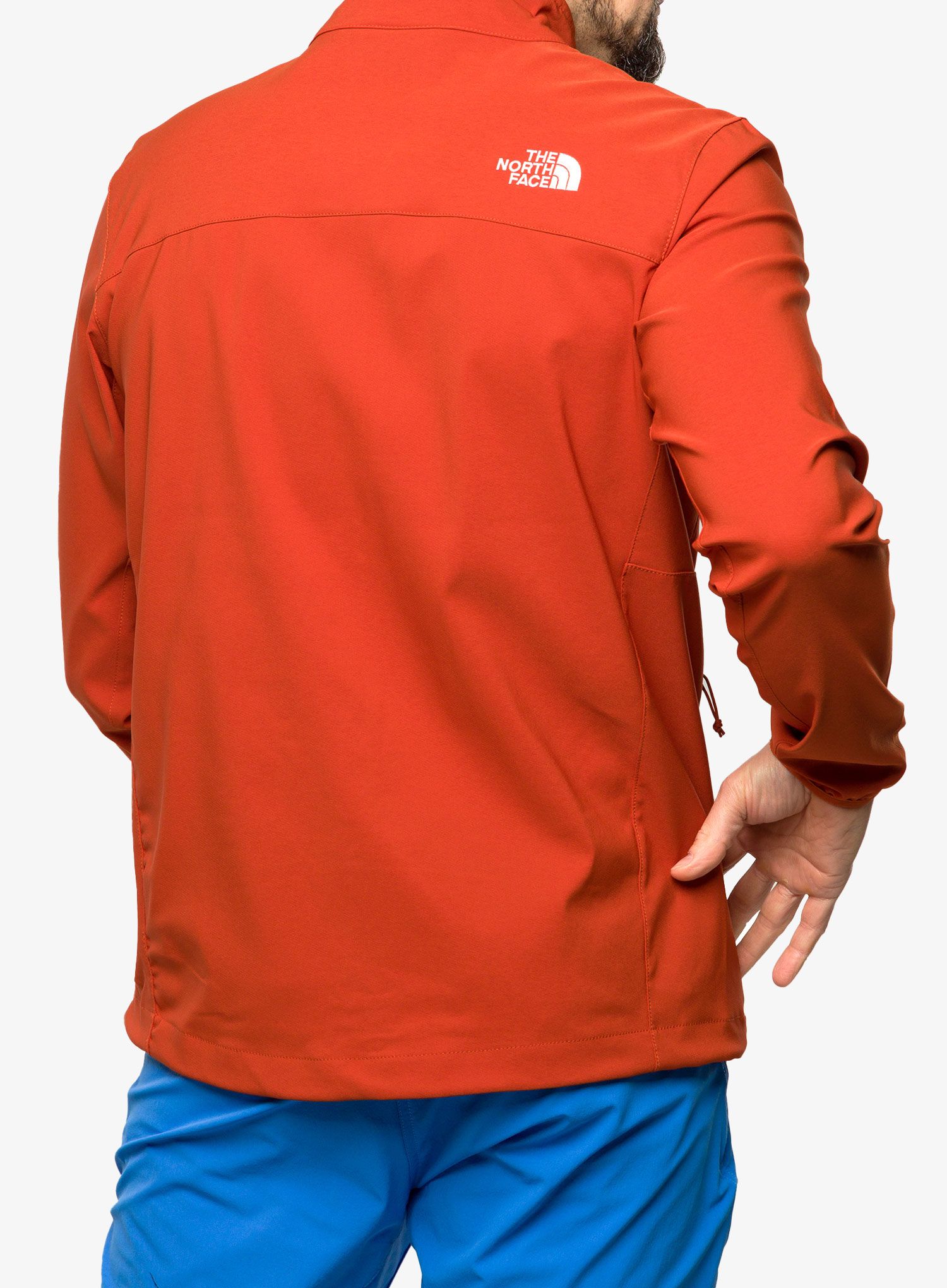 Softshell The North Face Nimble Jacket - rusted bronze