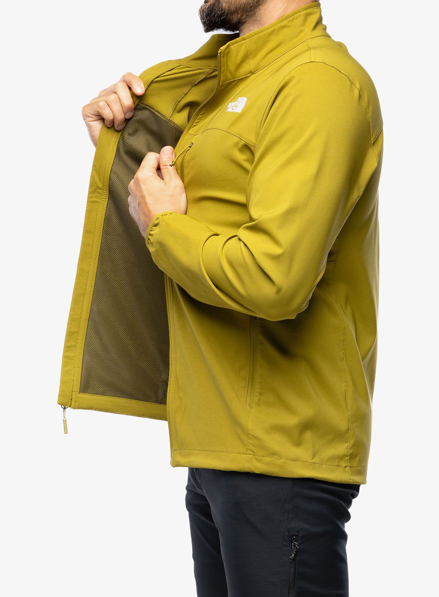 Softshell jakna The North Face Nimble Jacket - sulphur moss