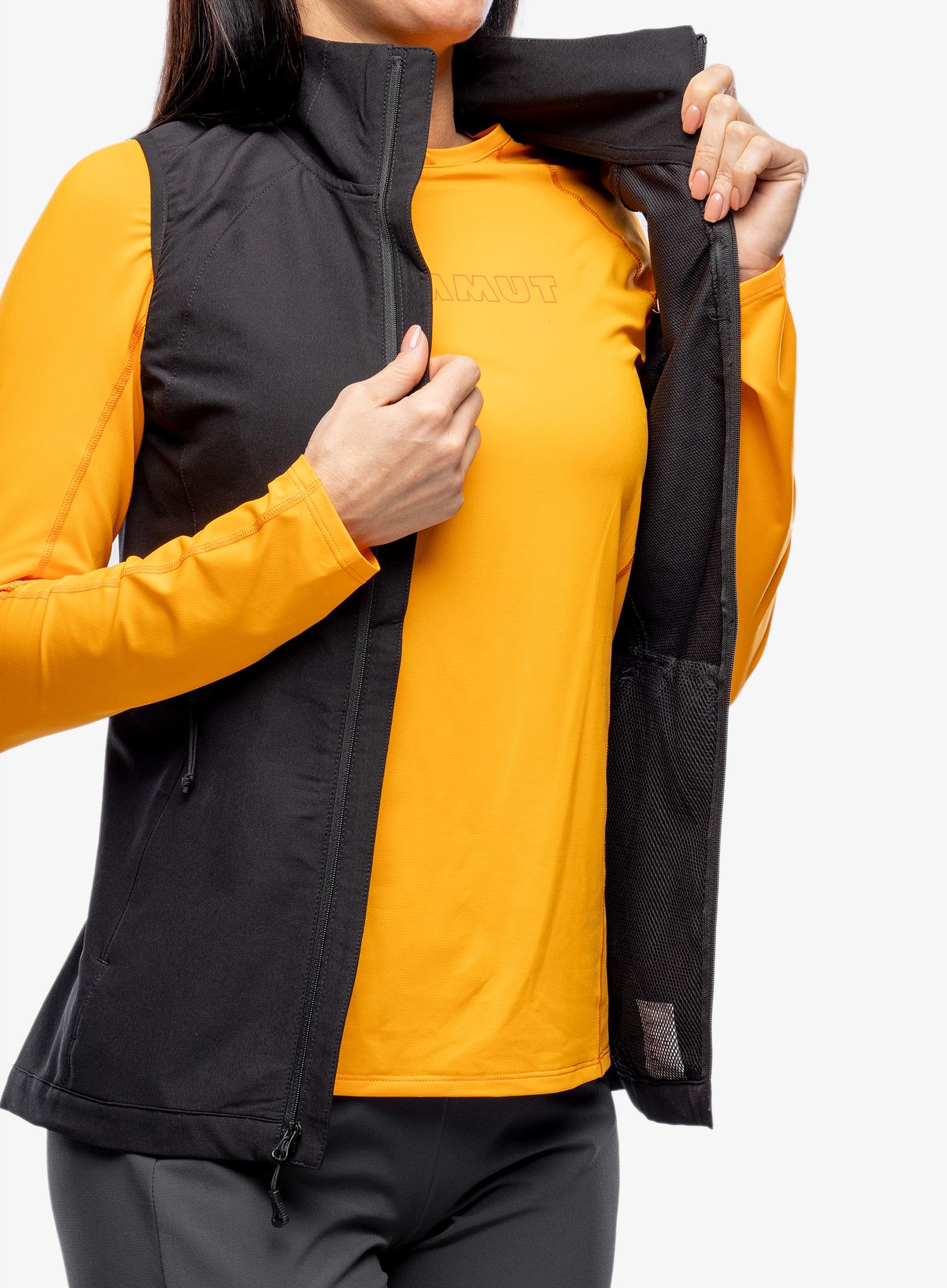 Ženski brezrokavnik The North Face Nimble Vest - tnf black