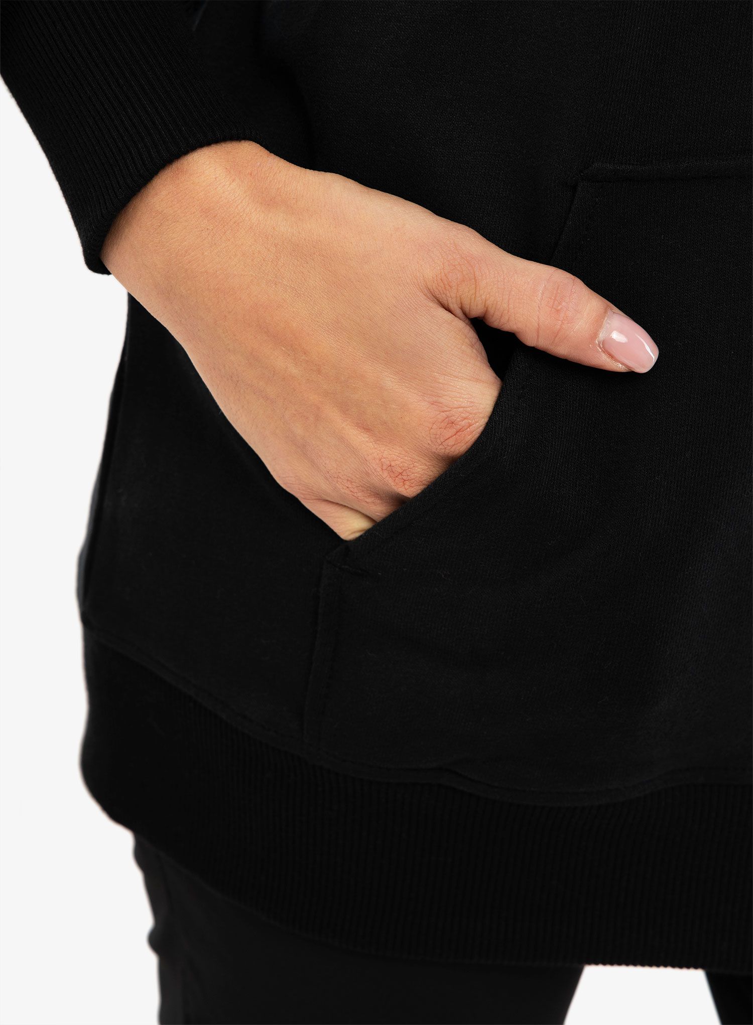 Ženska jopica z zadrgo The North Face Open Gate Full Zip Hoodie - tnf black