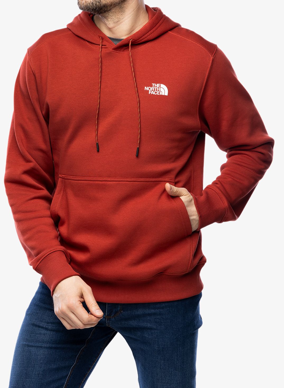 Plezalna jopa The North Face Outdoor Graphic Hoodie - iron red